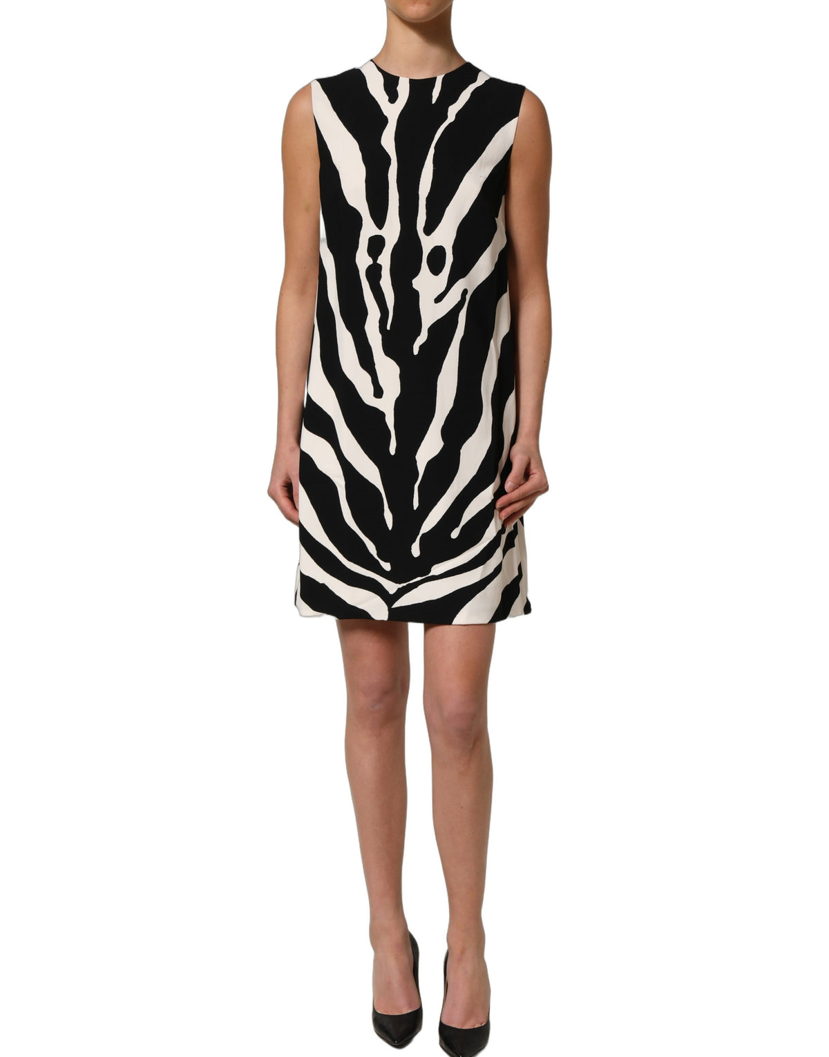 Dolce & Gabbana Zebra Print Mini Dress - Timeless Italian Luxury