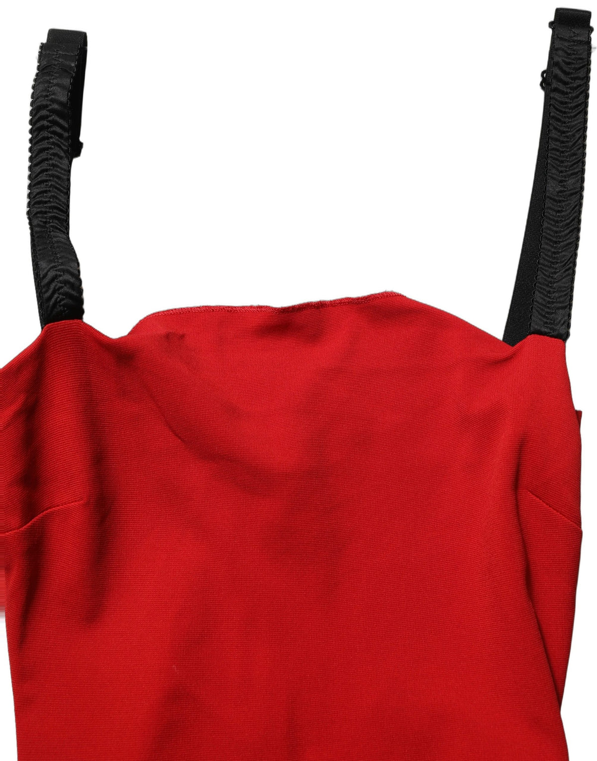Dolce & Gabbana Red Bodycon Dress - Exquisite Italian Elegance