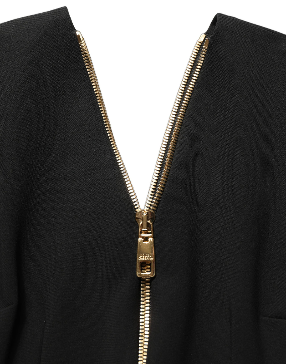 Dolce & Gabbana Black Sheath Midi Dress - Timeless Italian Elegance
