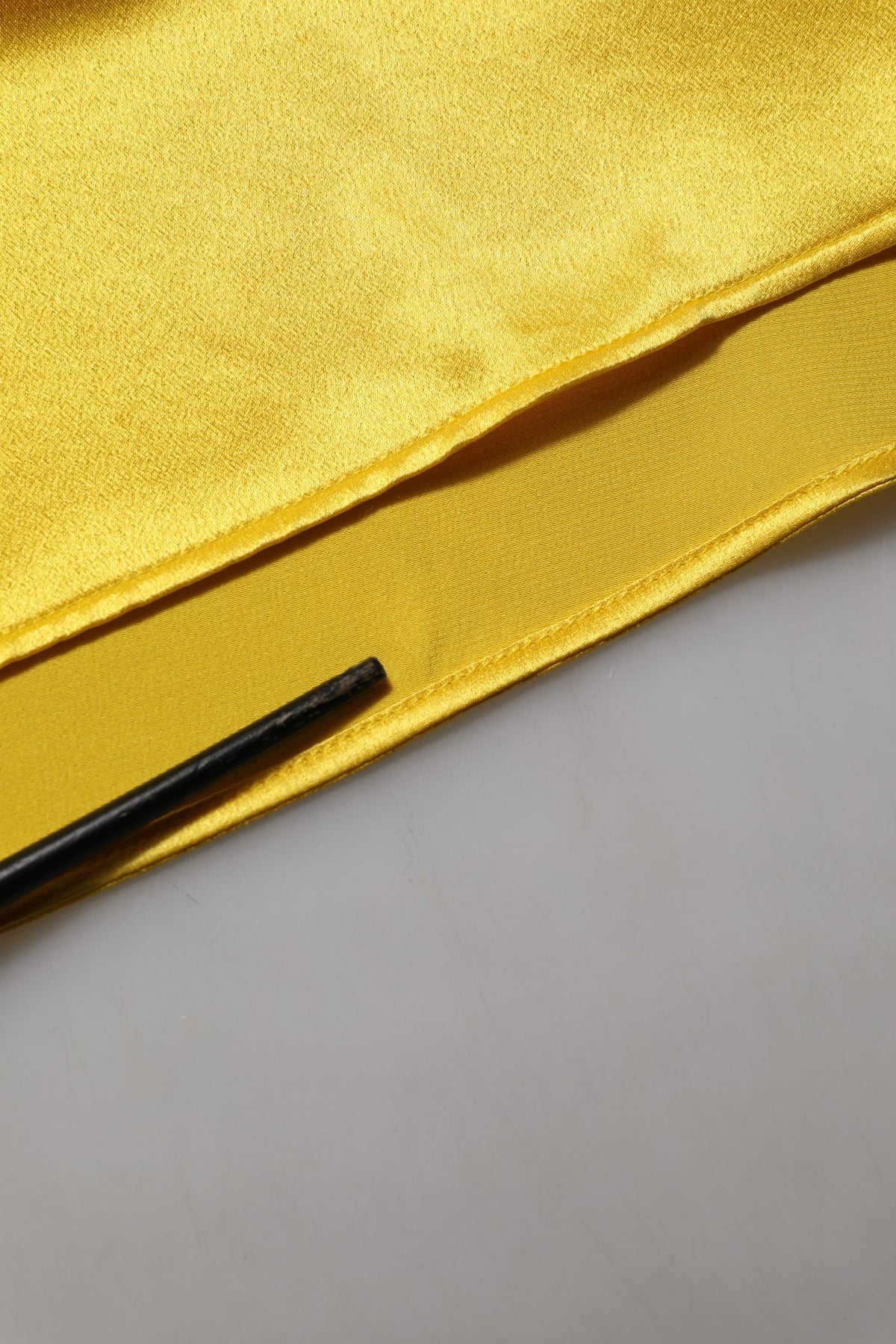 Dolce & Gabbana Yellow Silk Button Down Maxi Dress - Luxury Elegance