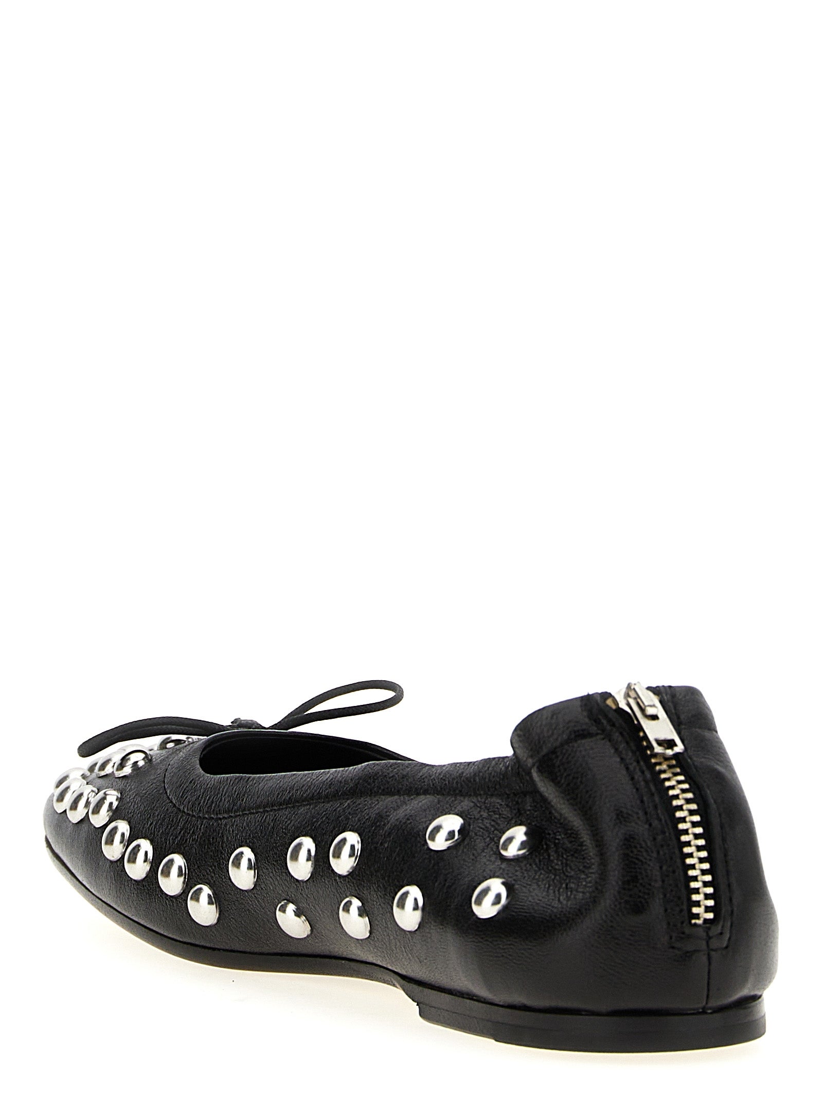 Golden Goose Black Lamb Leather Ballet Flats