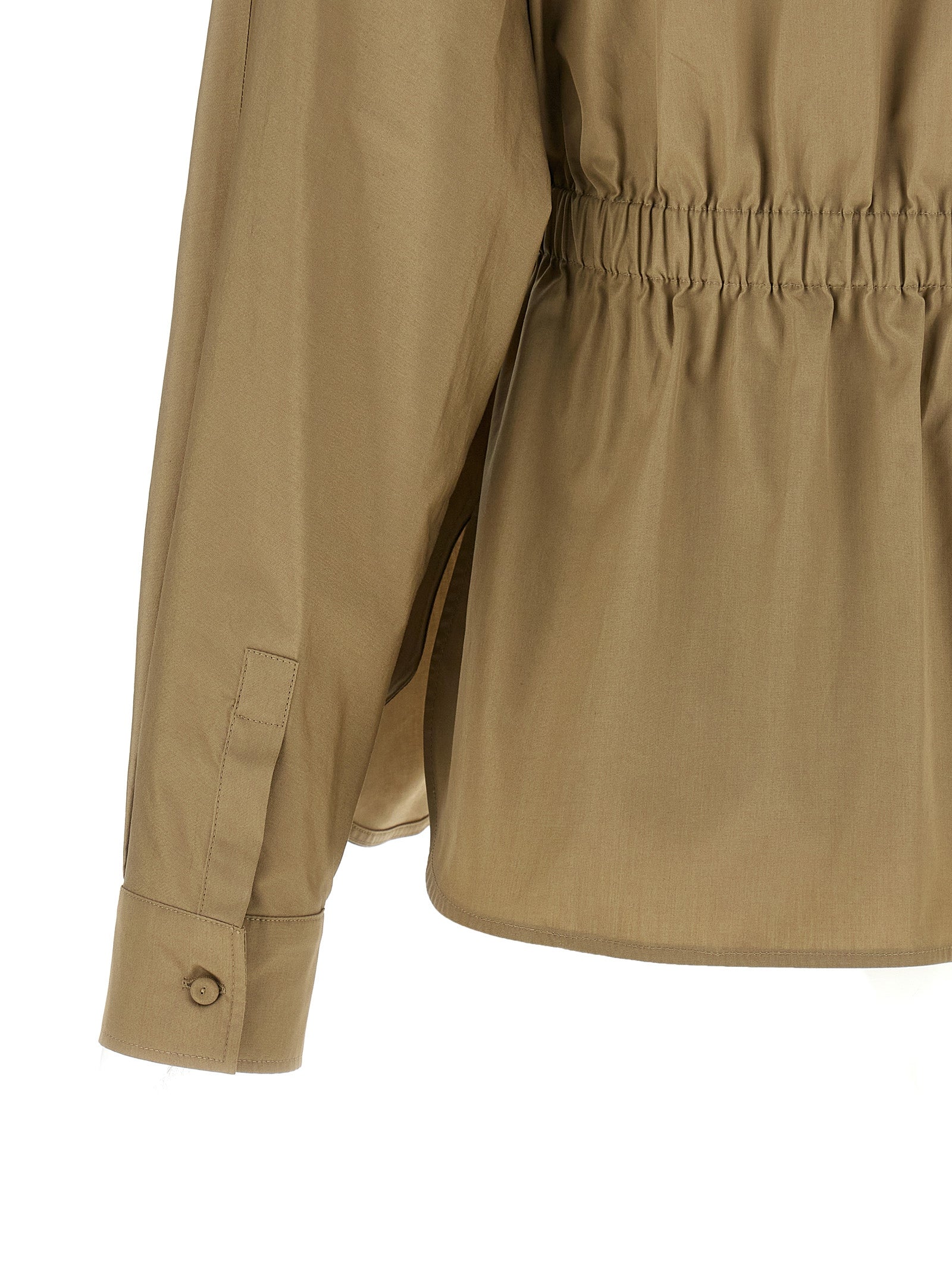 Max Mara Bicolor Cotton Blouse