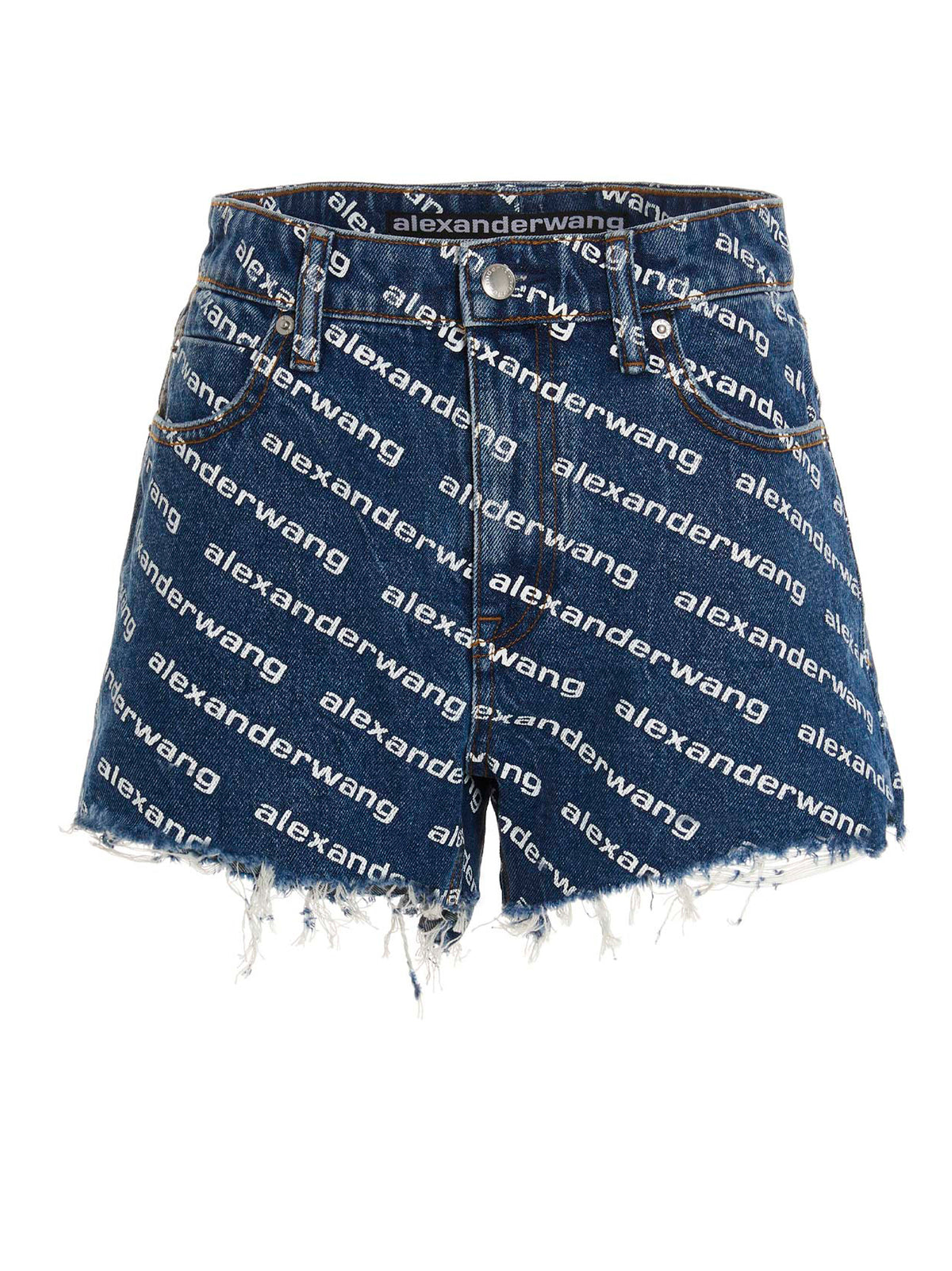 Indulge in the exquisite allure of DENIM X ALEXANDER WANG's Bite denim shorts, where modern attitude meets supreme comfort, perfect for the discerning fashion connoisseur.