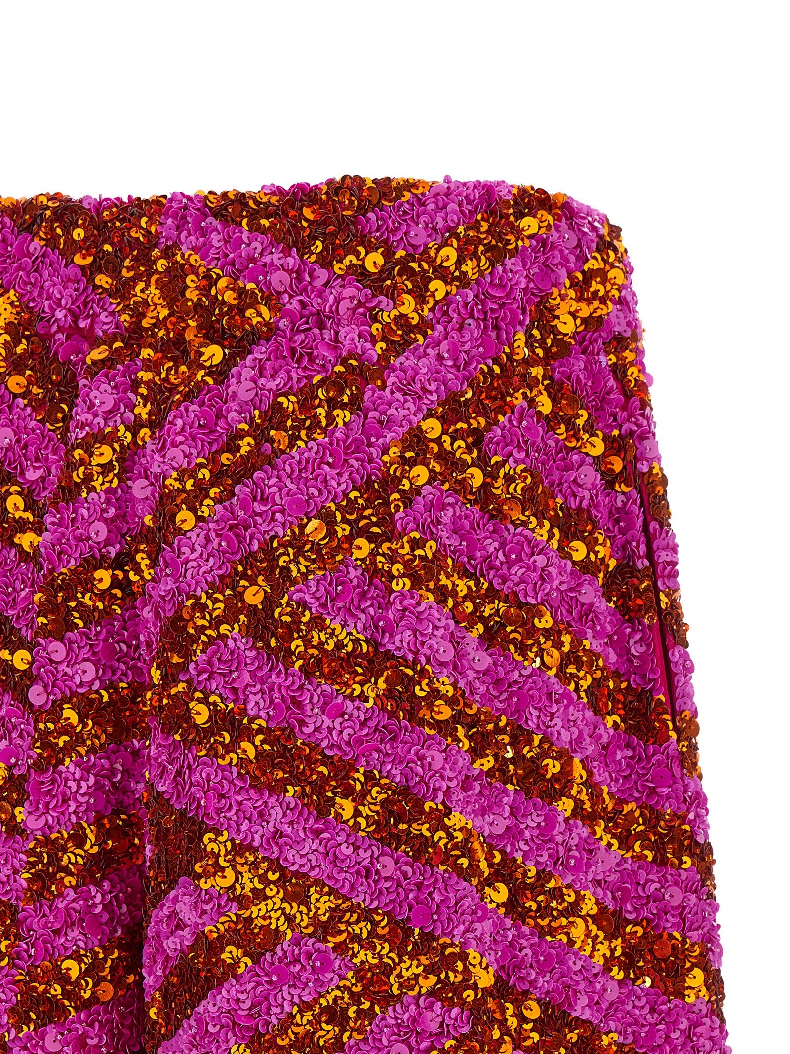 Dries Van Noten Multicolor Viscose Bermuda Shorts - Haute Couture