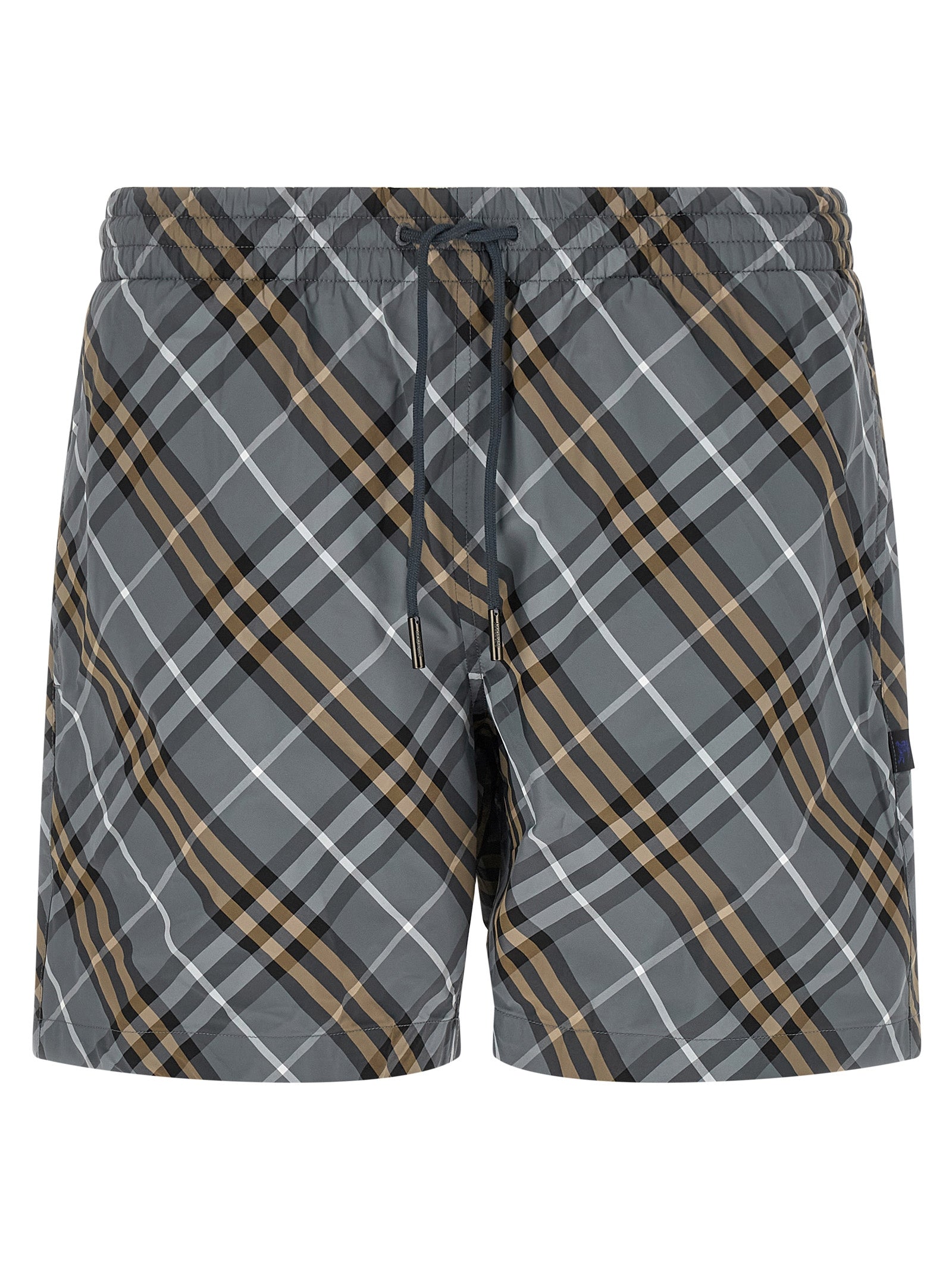 Burberry Blue Polyamide Bermuda Shorts