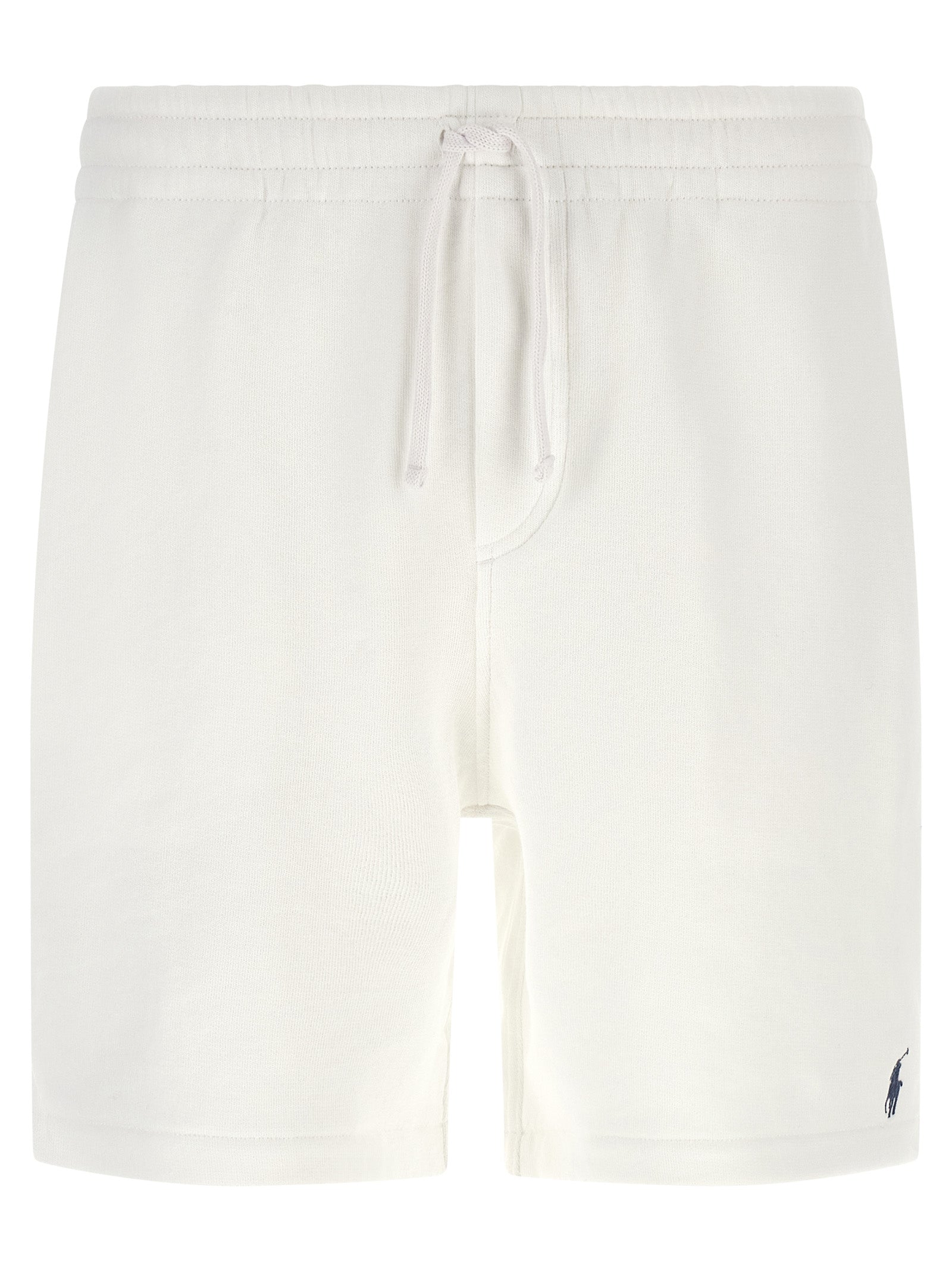 Polo Ralph Lauren White Cotton Bermuda Shorts