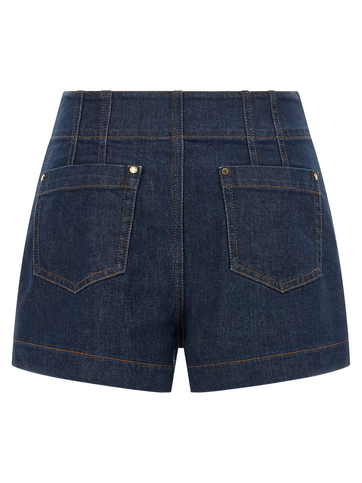 Zimmermann Blue Cotton Bermuda Shorts - Luxury Redefined