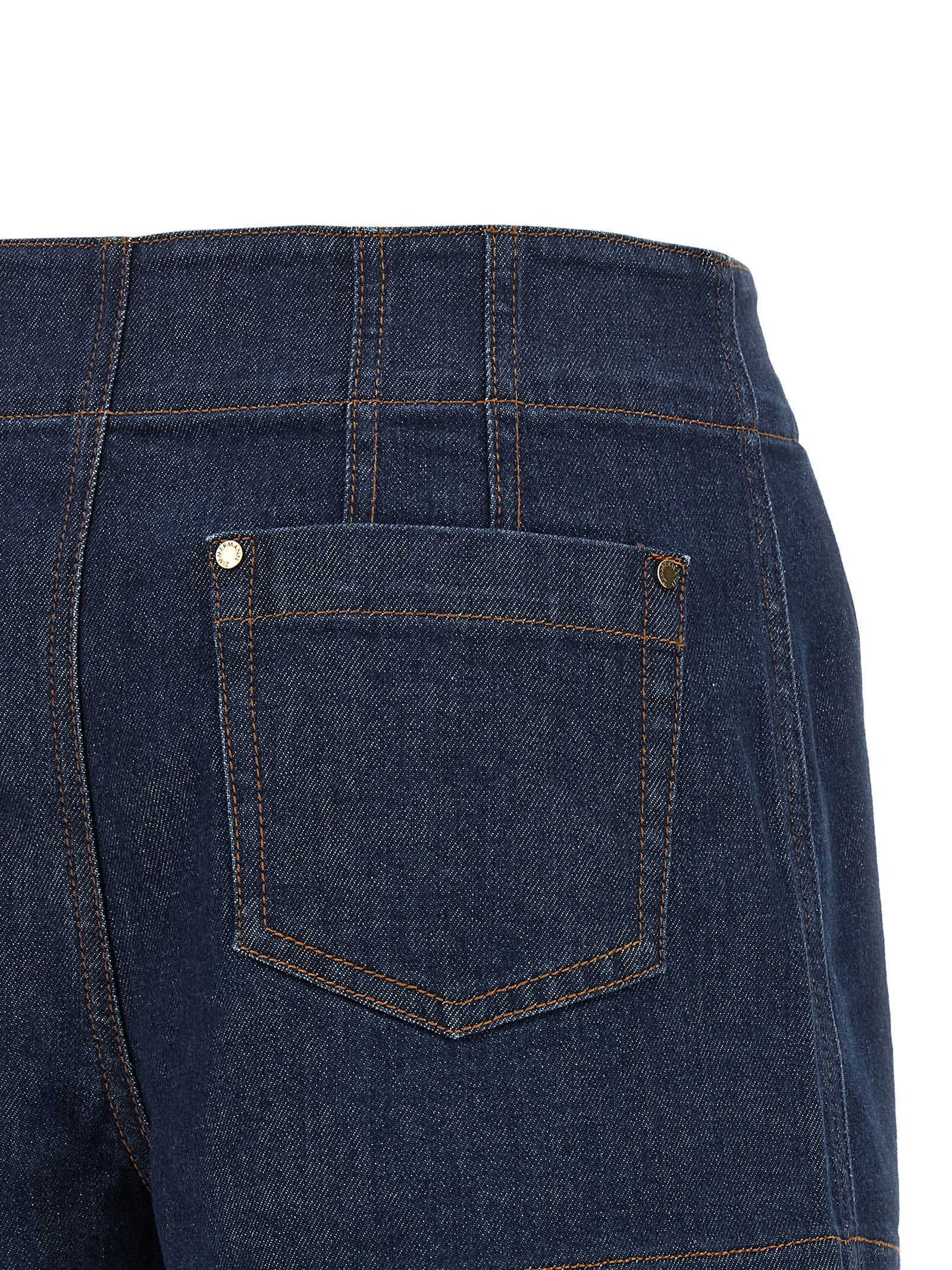 Indulge in the Zimmermann Blue Cotton Bermuda Shorts, where exquisite craftsmanship meets bold design, perfect for elevating your summer wardrobe with effortless sophistication.