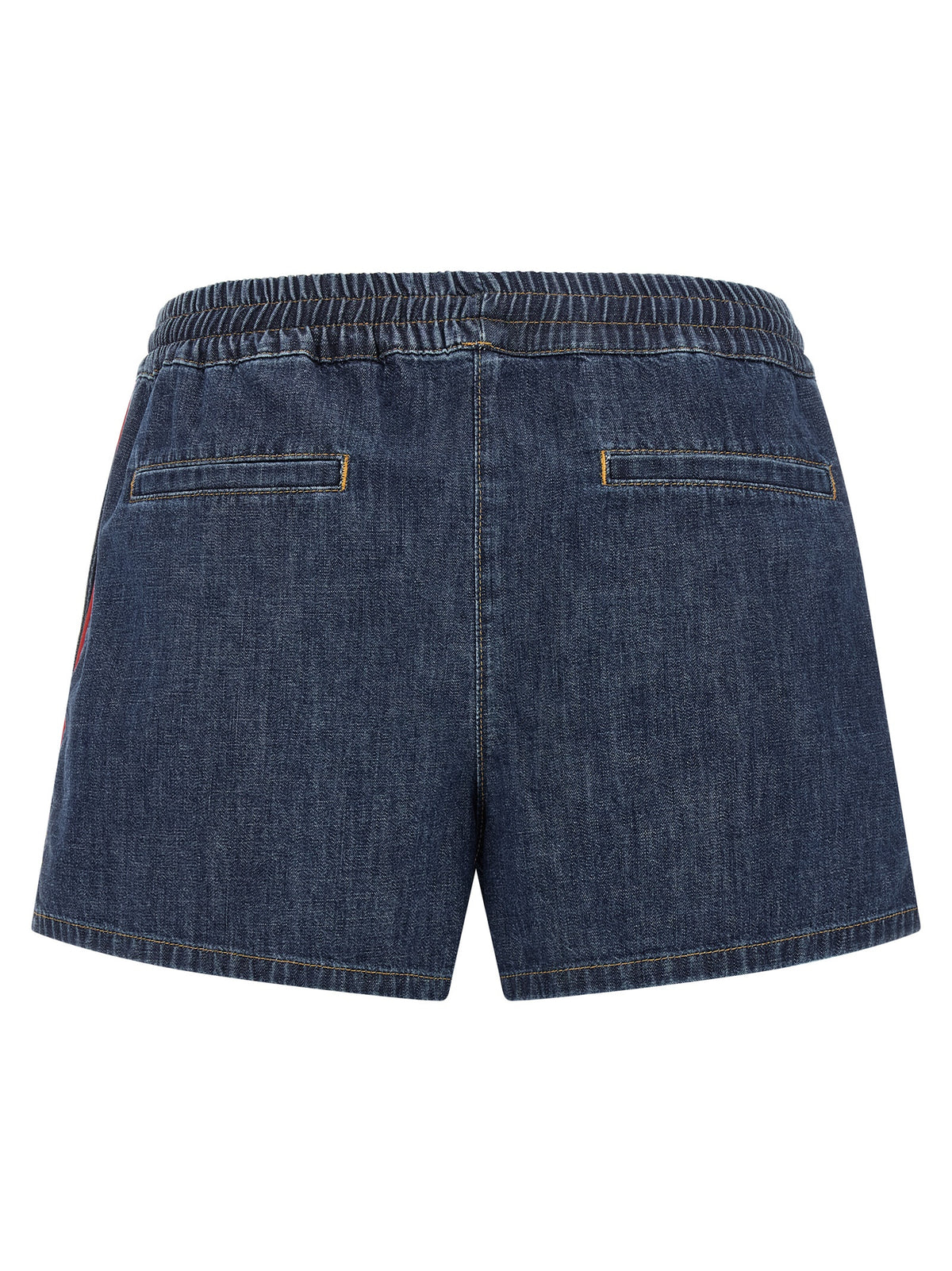 Elevate your wardrobe with Valentino Garavani Blue Cotton Bermuda Shorts, crafted in Italy from luxurious cotton, embodying timeless elegance and modern sophistication.