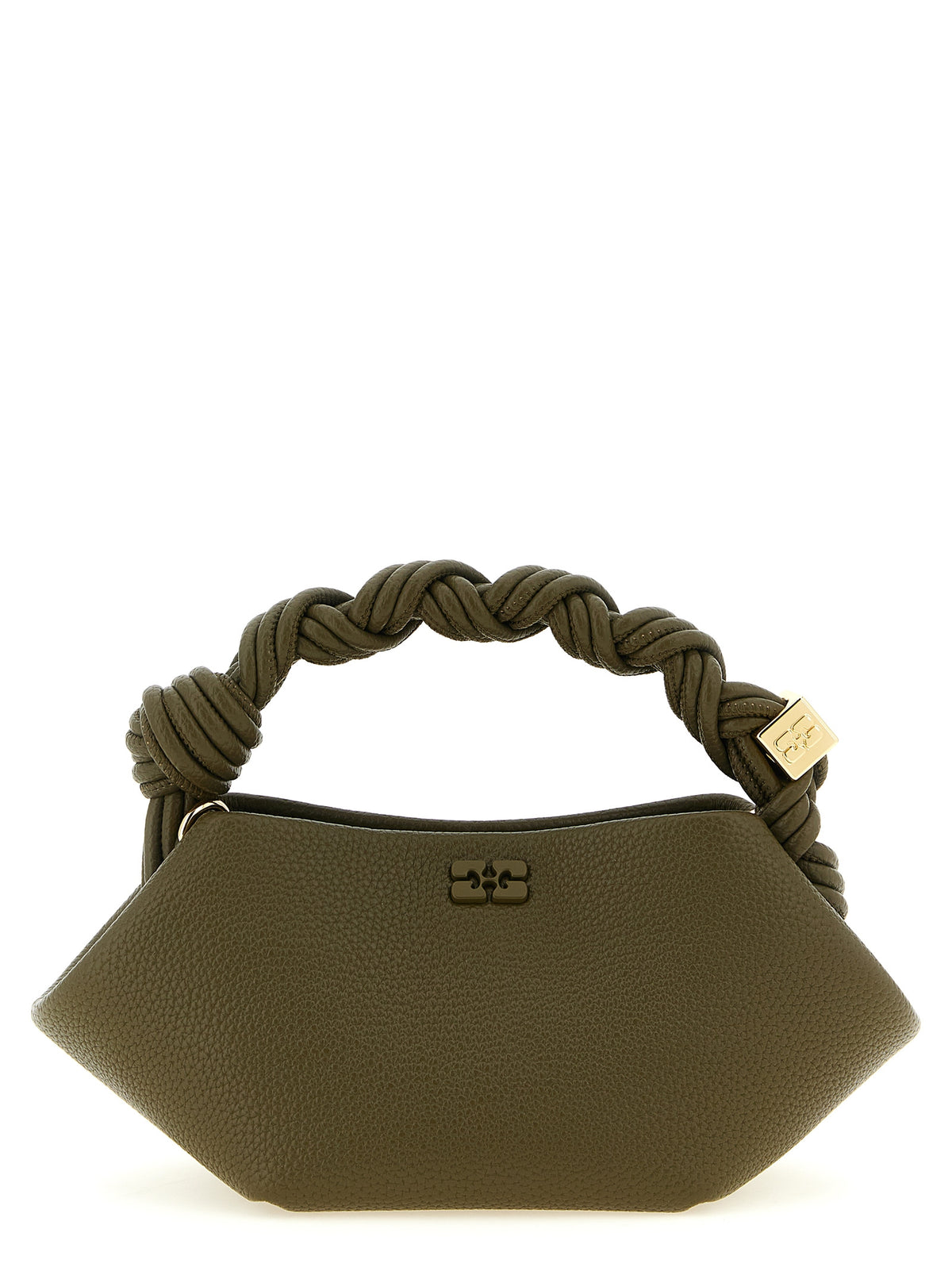 Ganni Bou Mini Handbag - Sustainable Luxury in Olive Green