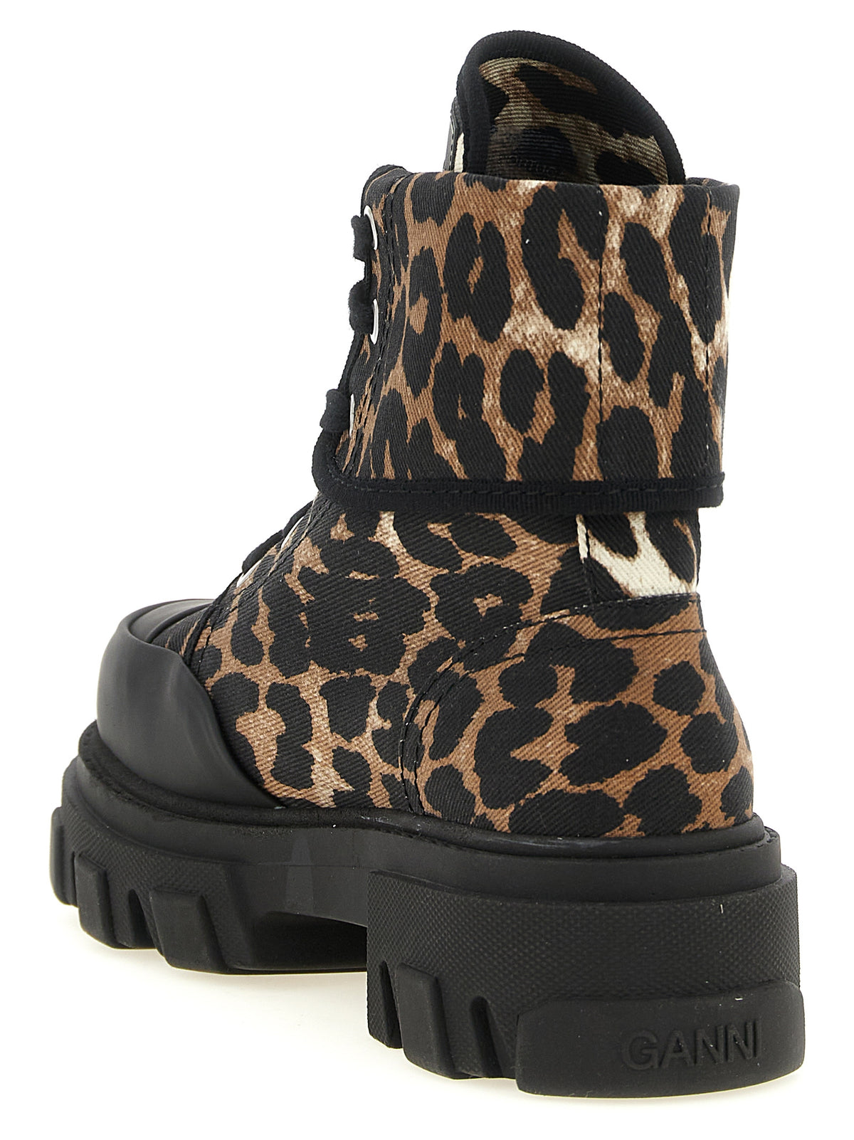 Ganni Multicolor Lace-Up Boots - Elevate Your Fashion Statement