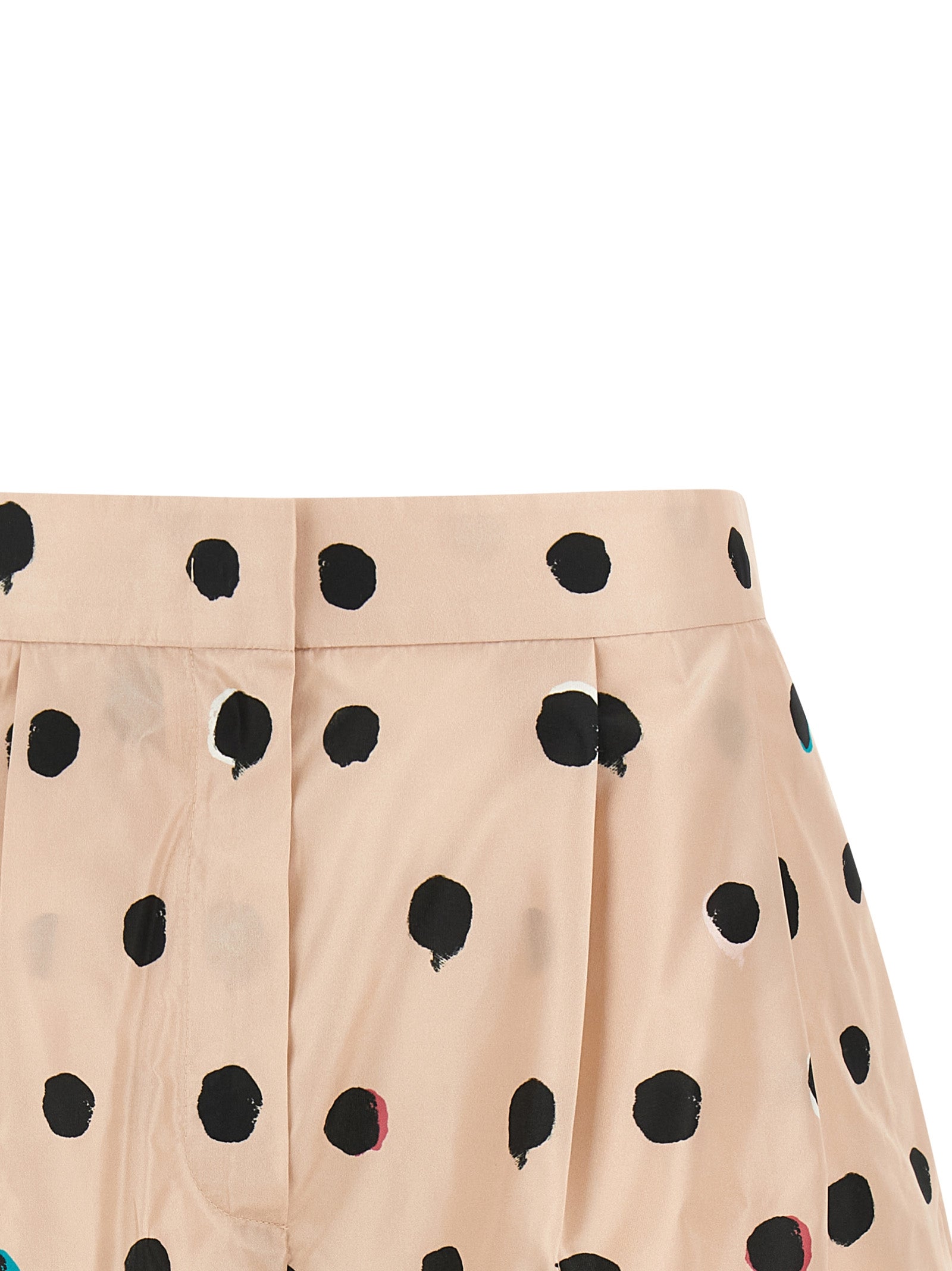 Fendi Multicolor Silk Bermuda Shorts - Exquisite Luxury Fashion
