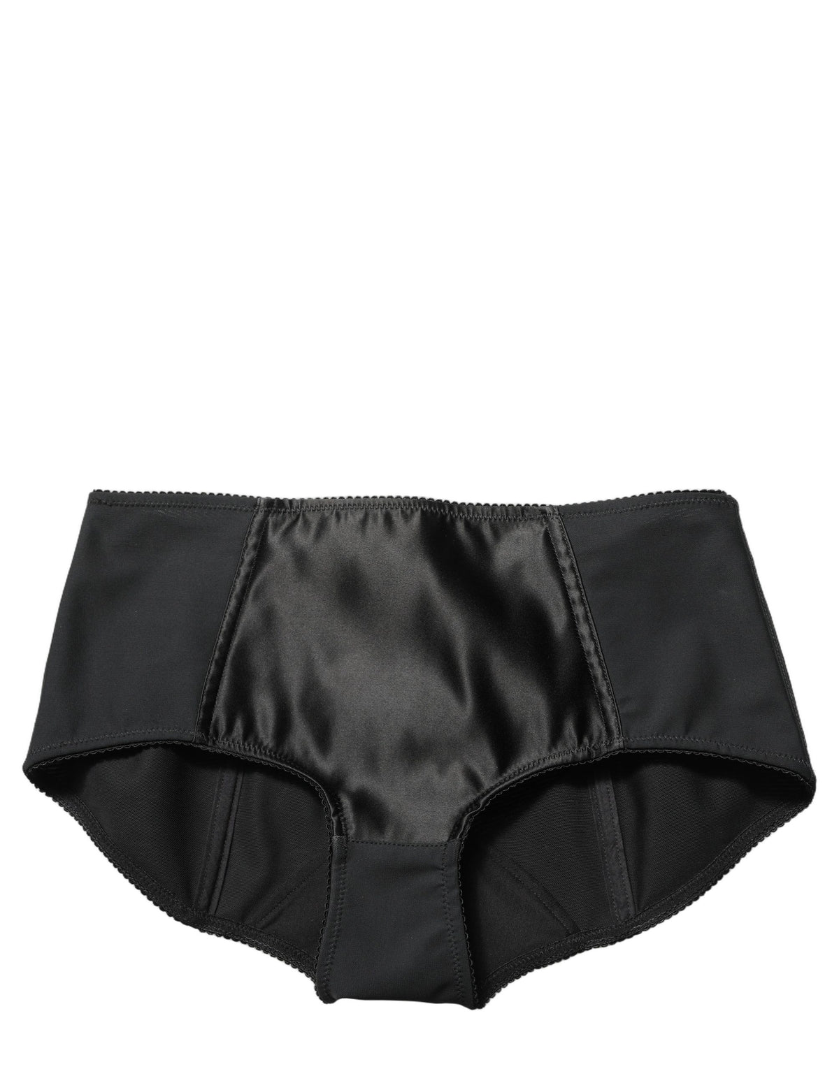 Dolce & Gabbana Black Satin Culotte Hotpants for the Elite