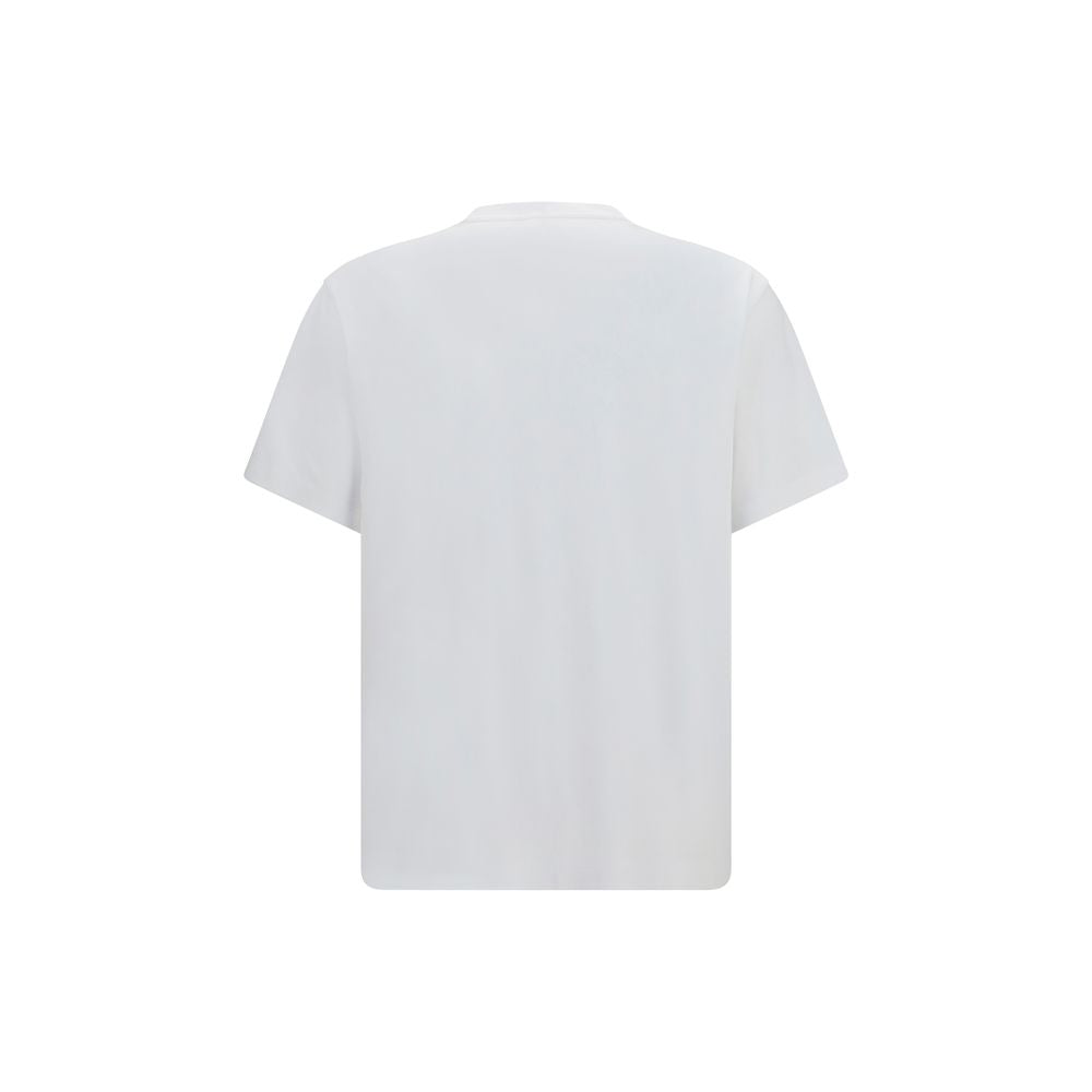Prada White Cotton T-Shirt - Timeless Luxury for Modern Elegance