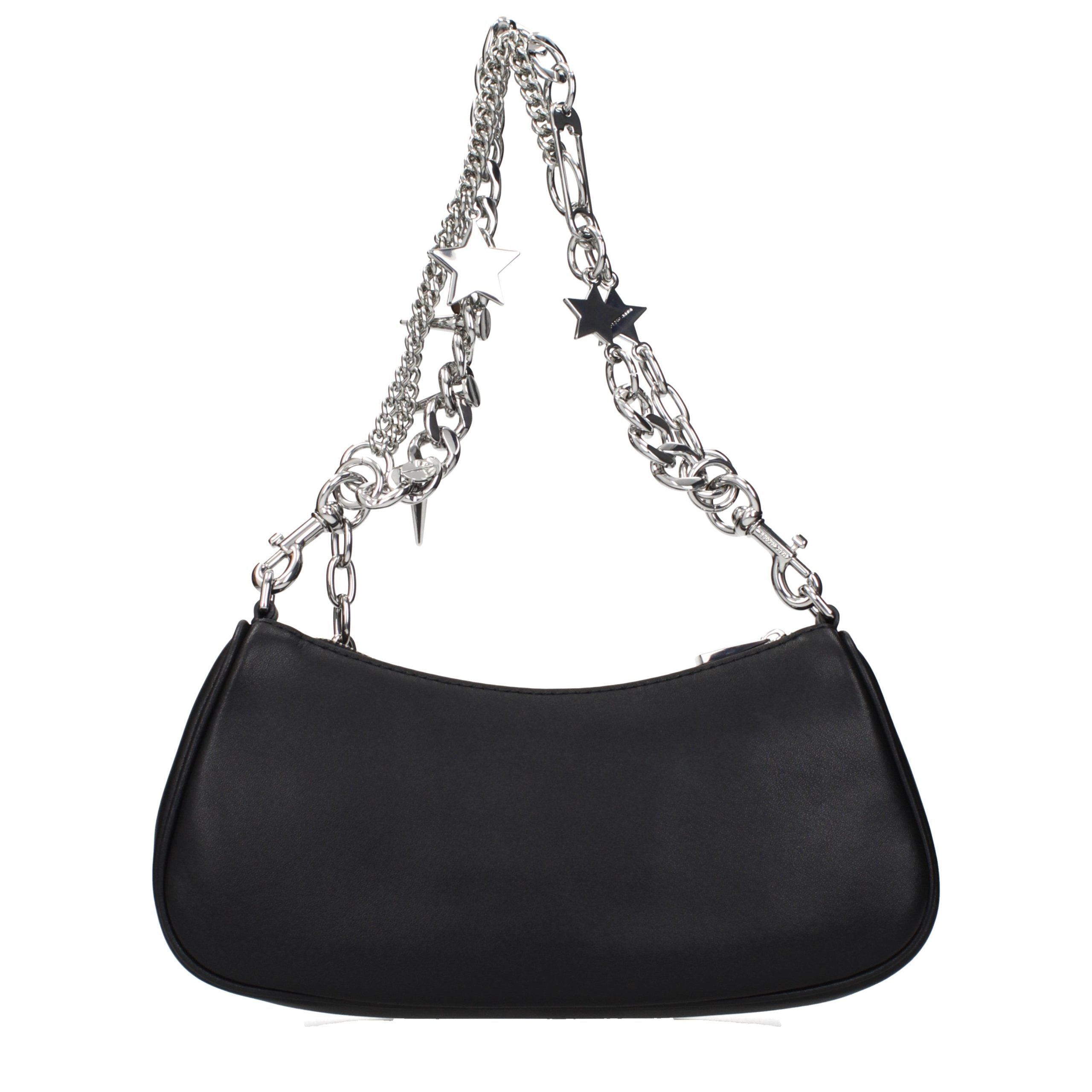 Discover the Marc Jacobs Black Leather Shoulder Bag, a symbol of timeless luxury and exquisite craftsmanship, perfect for elevating your sophisticated style.