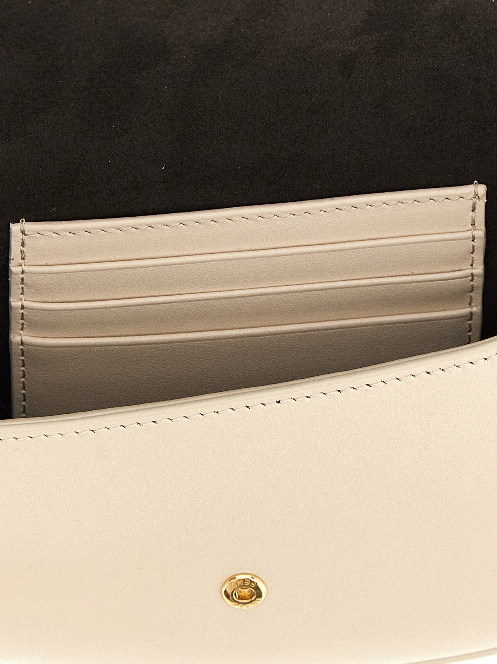 Fendi Beige Calfskin Cardholder