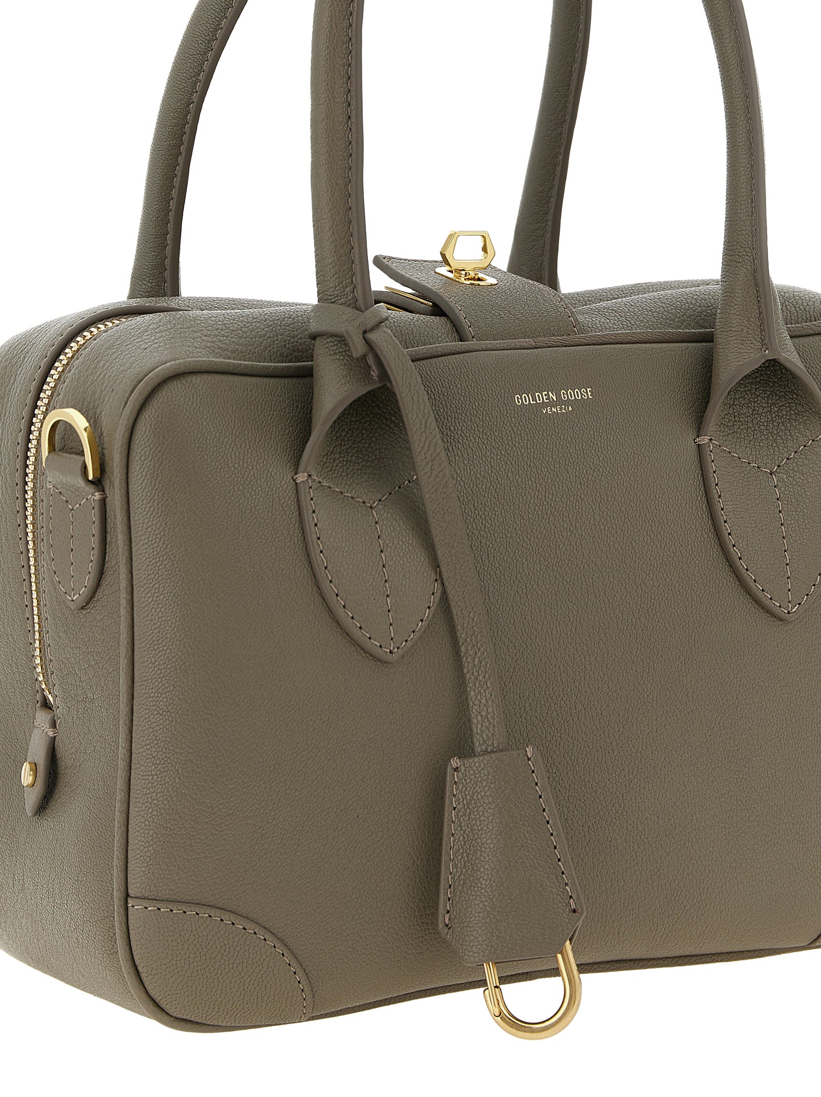 Golden Goose Bicolor Goatskin Handbag