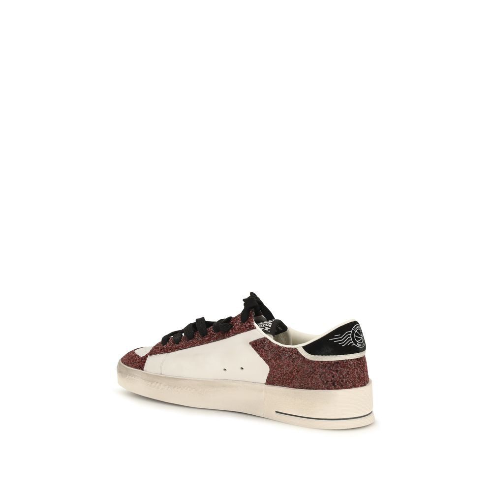 Experience the allure of Golden Goose Multicolor Calf Leather Bos Taurus Athletic Sneakers, where exquisite craftsmanship meets playful luxury for the discerning individual.