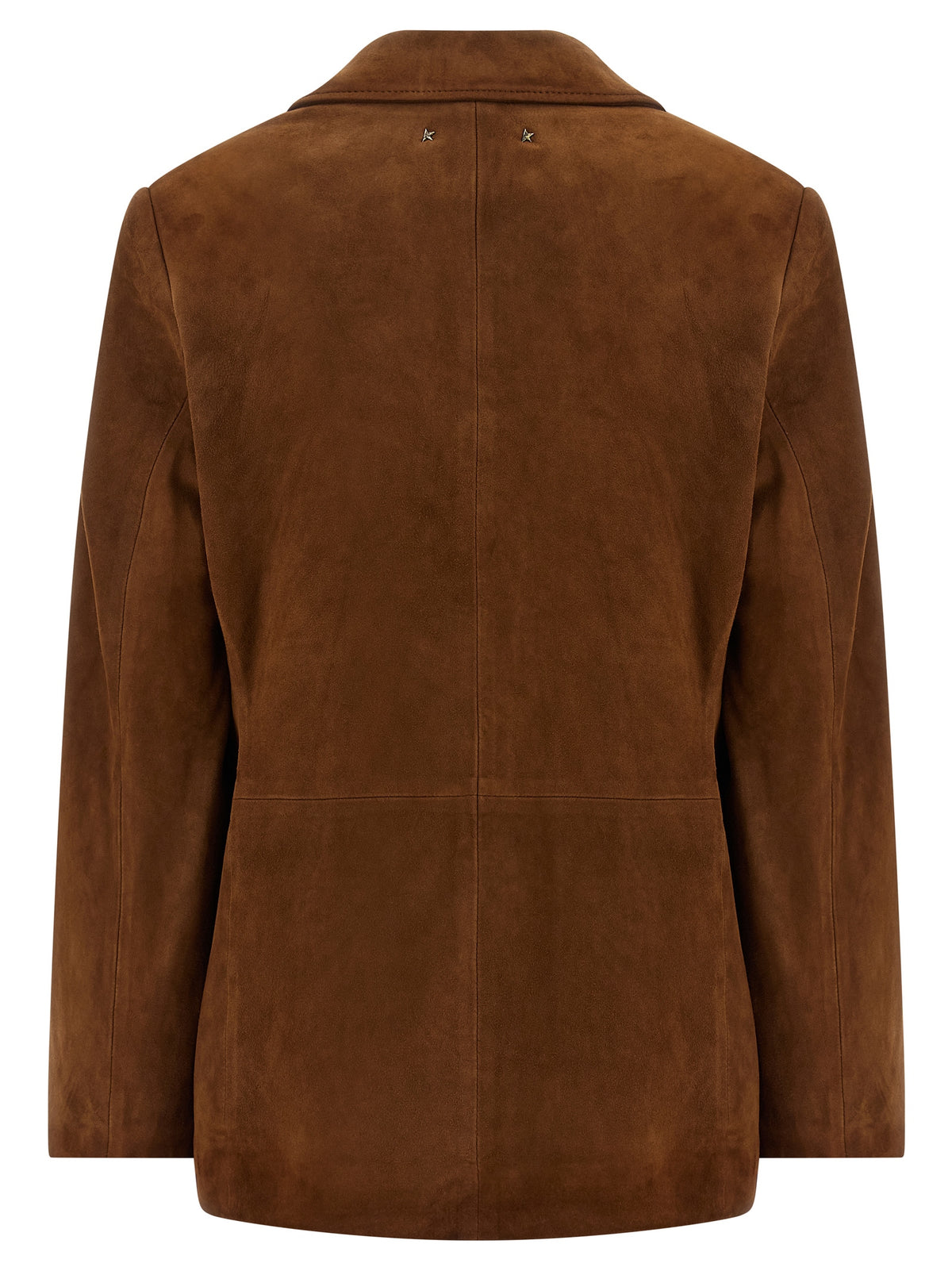 Experience the exquisite Golden Goose Brown Lamb Leather Jacket from the Journey Collection, where luxurious craftsmanship meets timeless elegance for the discerning individual.