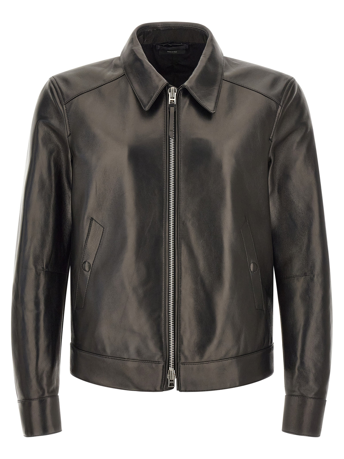 Tom Ford Black Lamb Leather Jacket - Timeless Luxury Essential