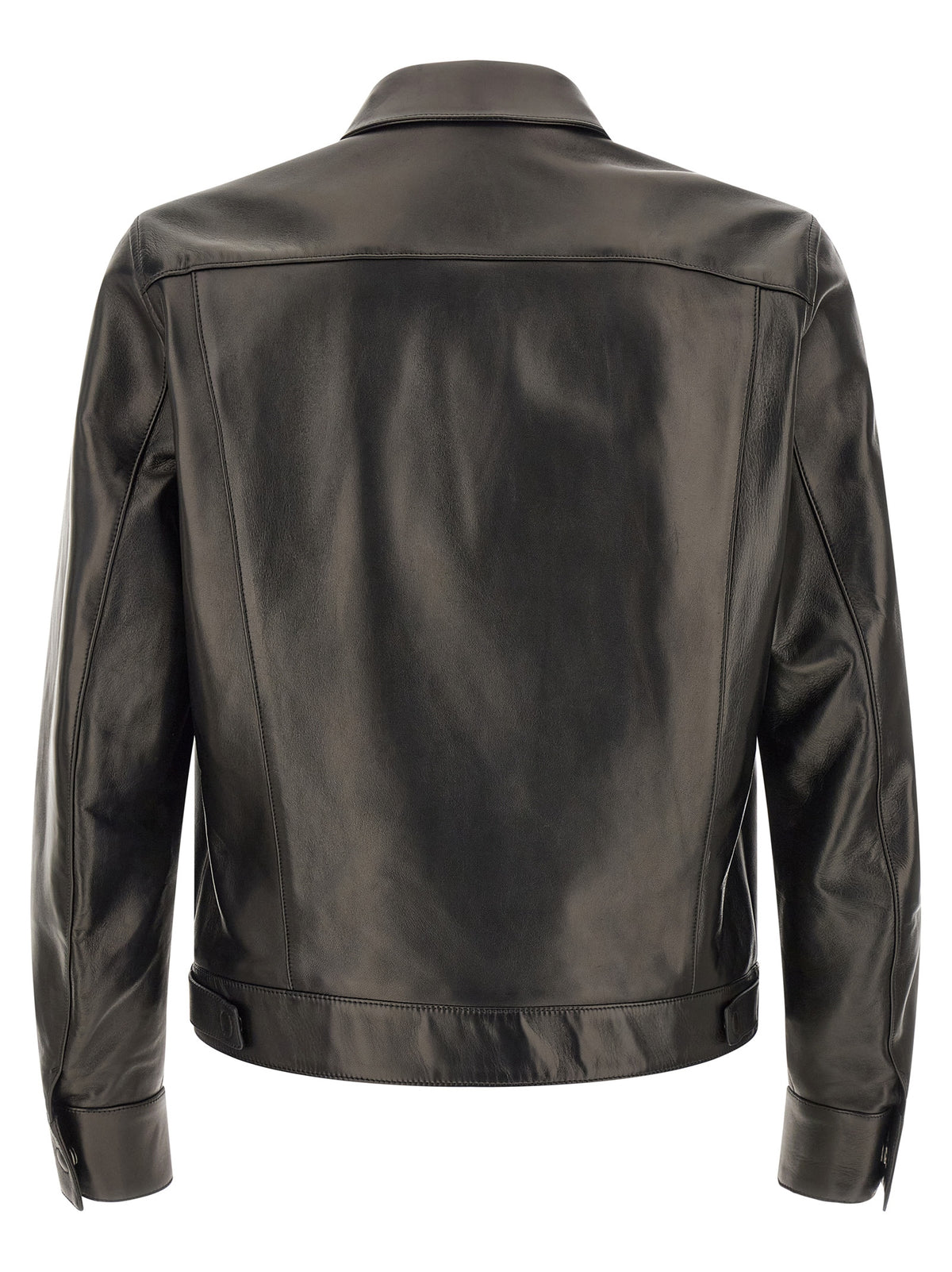 Tom Ford Black Lamb Leather Jacket - Timeless Luxury Elegance