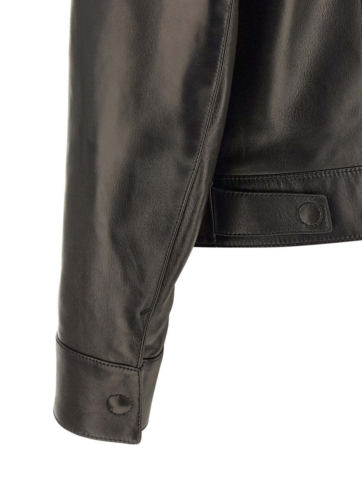 Tom Ford Black Lamb Leather Jacket - Timeless Luxury Essential