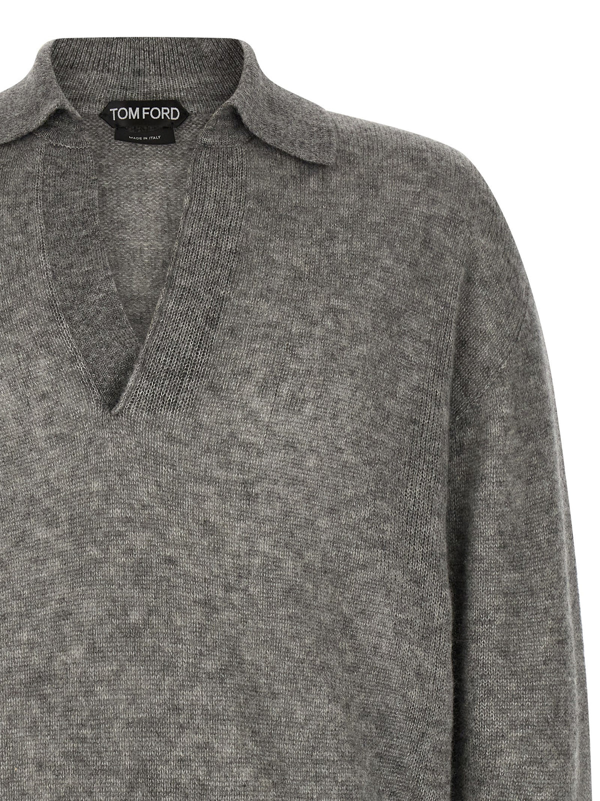 Tom Ford Gray Cashmere Cardigan - Timeless Luxury Essentials