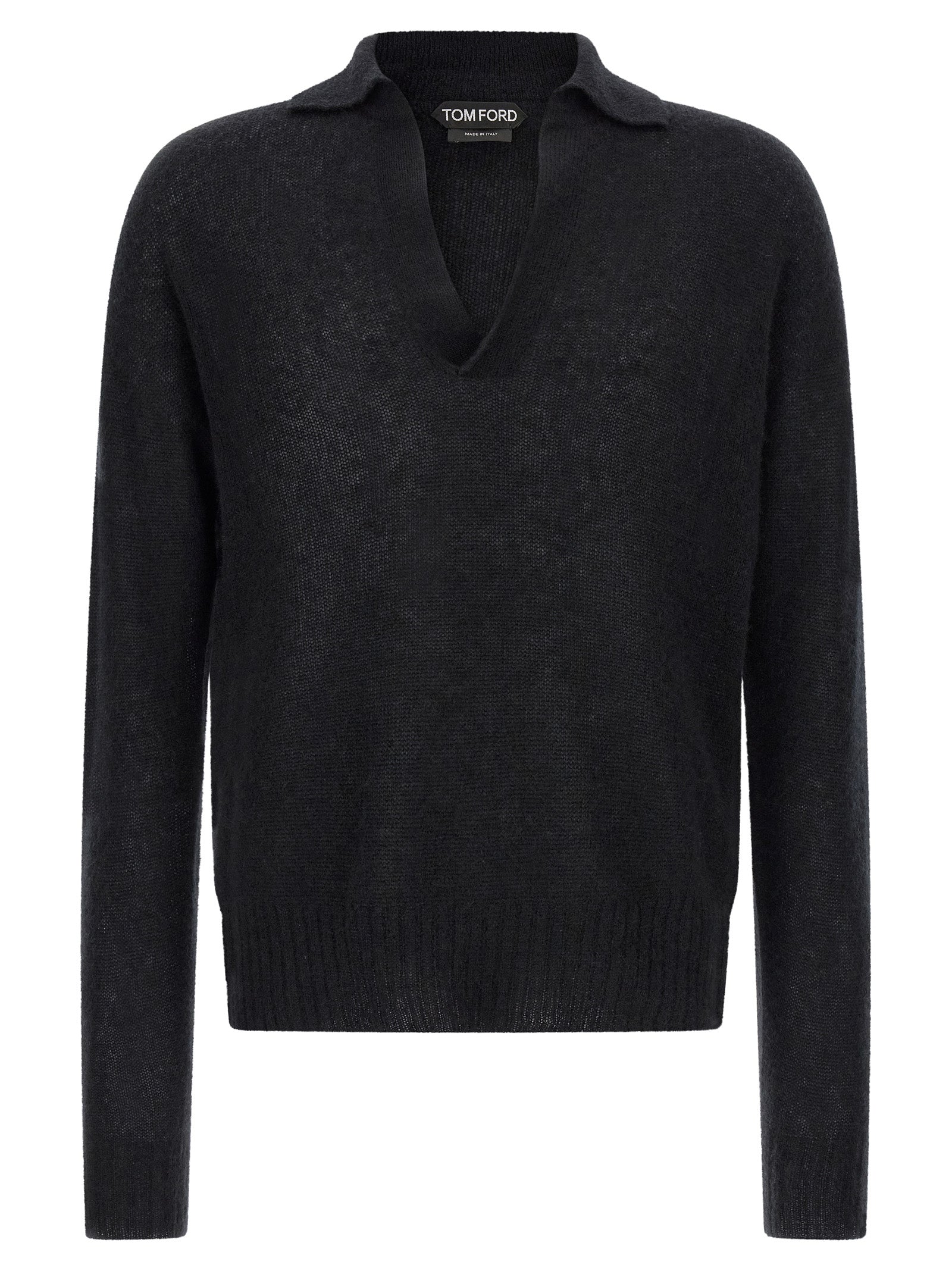 Tom Ford Black Cashmere Cardigan - Luxurious Italian Elegance