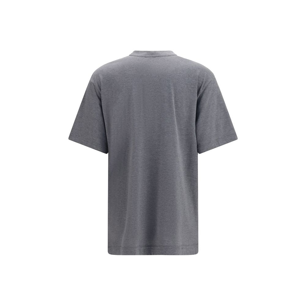 Elevate your wardrobe with the Gucci Gray Cotton T-Shirt from the AW26 collection, a luxurious blend of cotton and silk that embodies sophistication and timeless elegance.
