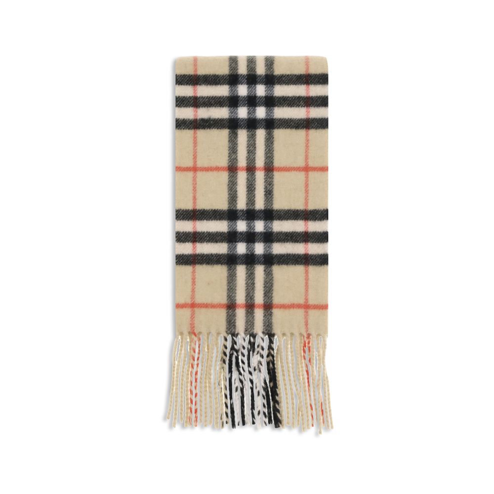 Burberry Beige Cashmere Scarf - Timeless Luxury Accessory