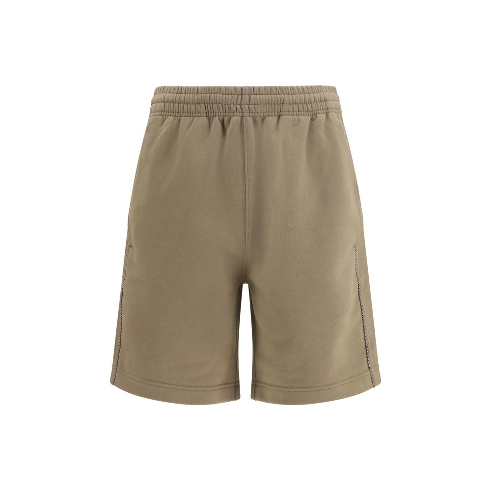 Burberry Brown Cotton Bermuda Shorts - Luxury Comfort Redefined