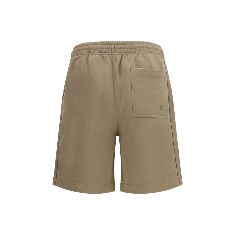 Burberry Brown Cotton Bermuda Shorts - Luxury Comfort Redefined