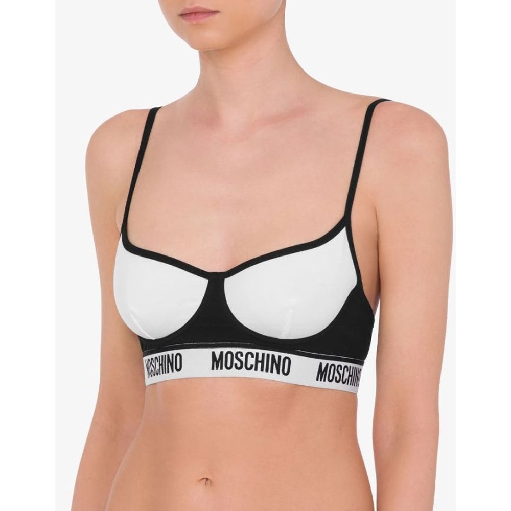 Discover the Moschino Multicolor Cotton Bra, a luxurious blend of comfort and elegance, designed for those who appreciate exquisite craftsmanship and modern sophistication.