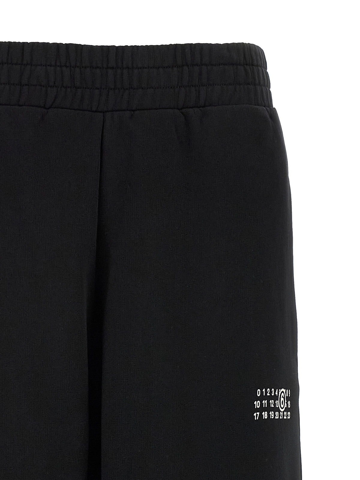 MM6 Maison Margiela Black Cotton Joggers - Effortless Luxury