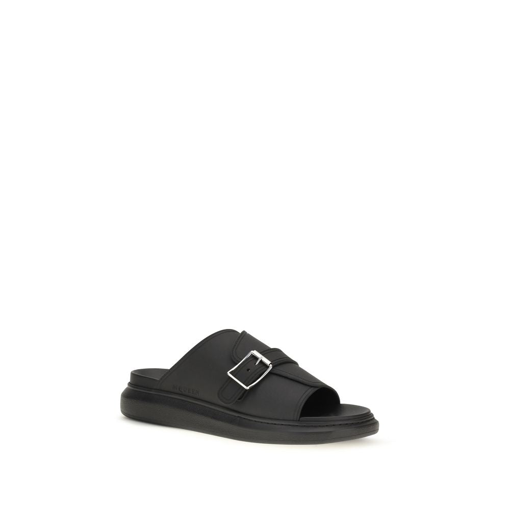 Alexander McQueen Platform Sandals - Luxurious Calf Leather Elegance