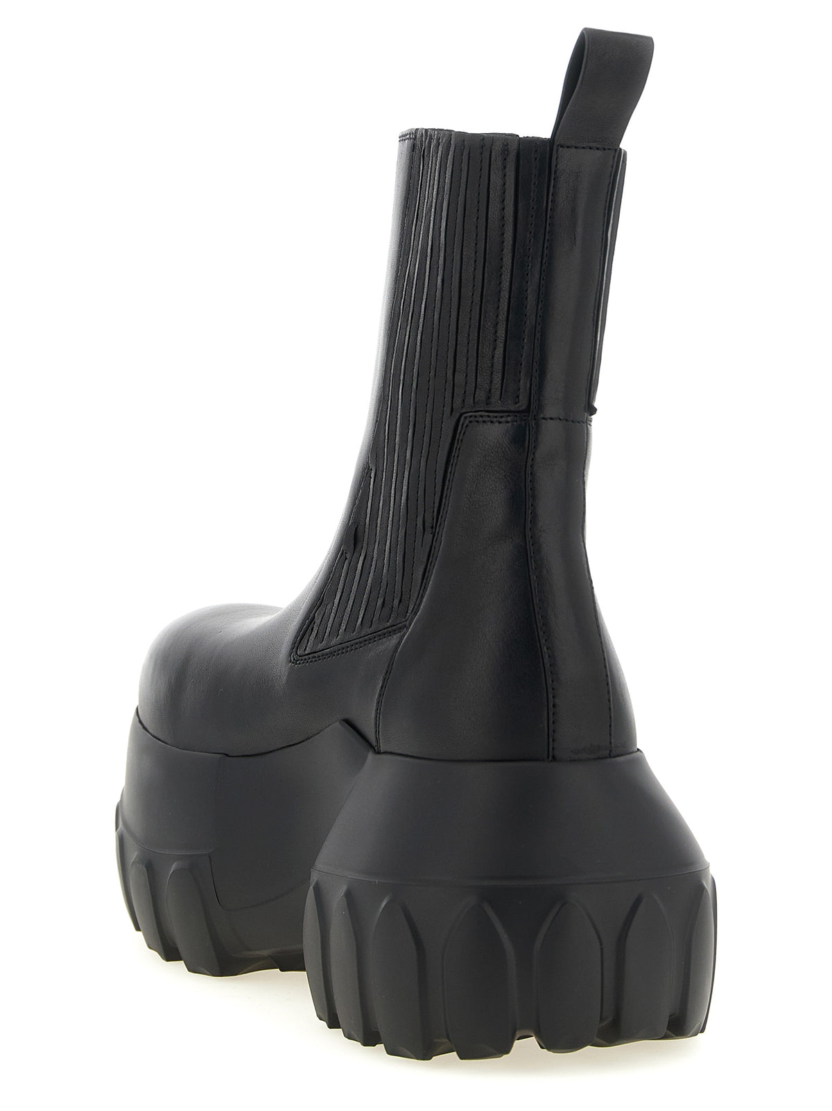 Rick Owens Black Ramie Ankle Boots - Avant-Garde Luxury Footwear