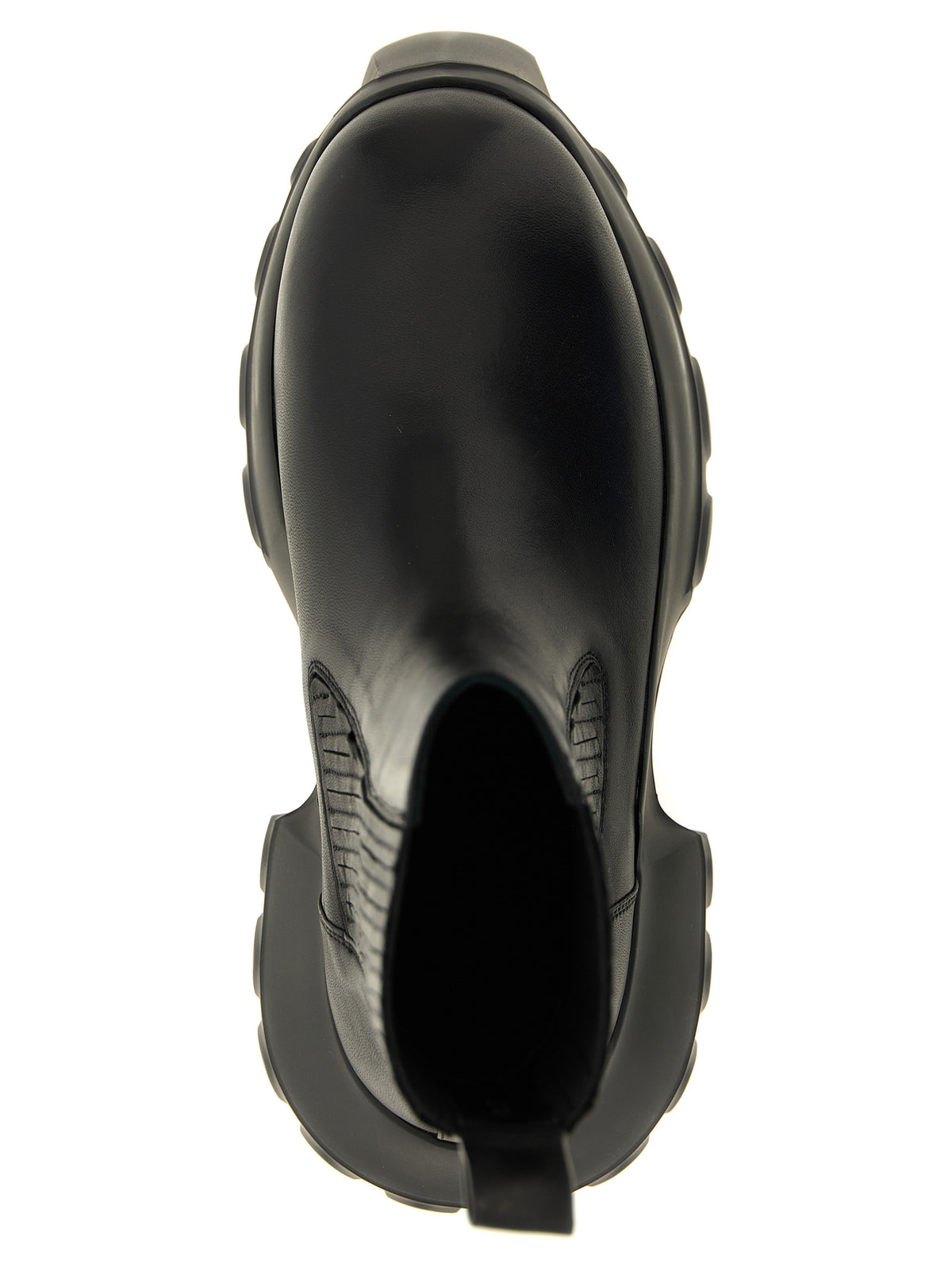 Rick Owens Black Ramie Ankle Boots - Avant-Garde Luxury Footwear