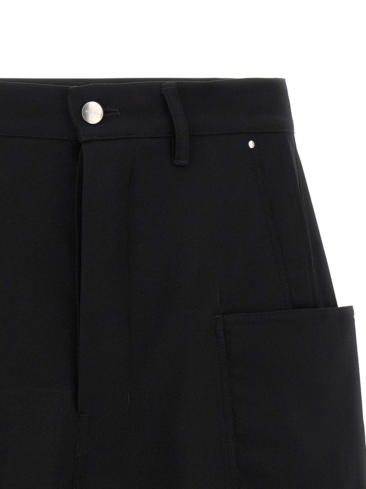 Elevate your wardrobe with Rick Owens Black Wool Bermuda Shorts, where avant-garde design meets luxurious craftsmanship, embodying sophistication and individuality for the discerning connoisseur.