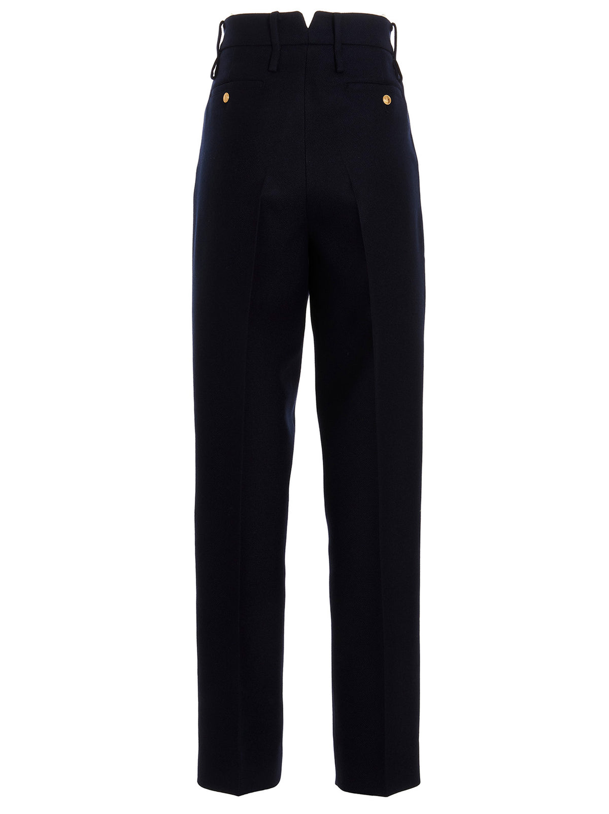 Gucci Blue Cashmere Casual Pants - Timeless Luxury Elegance