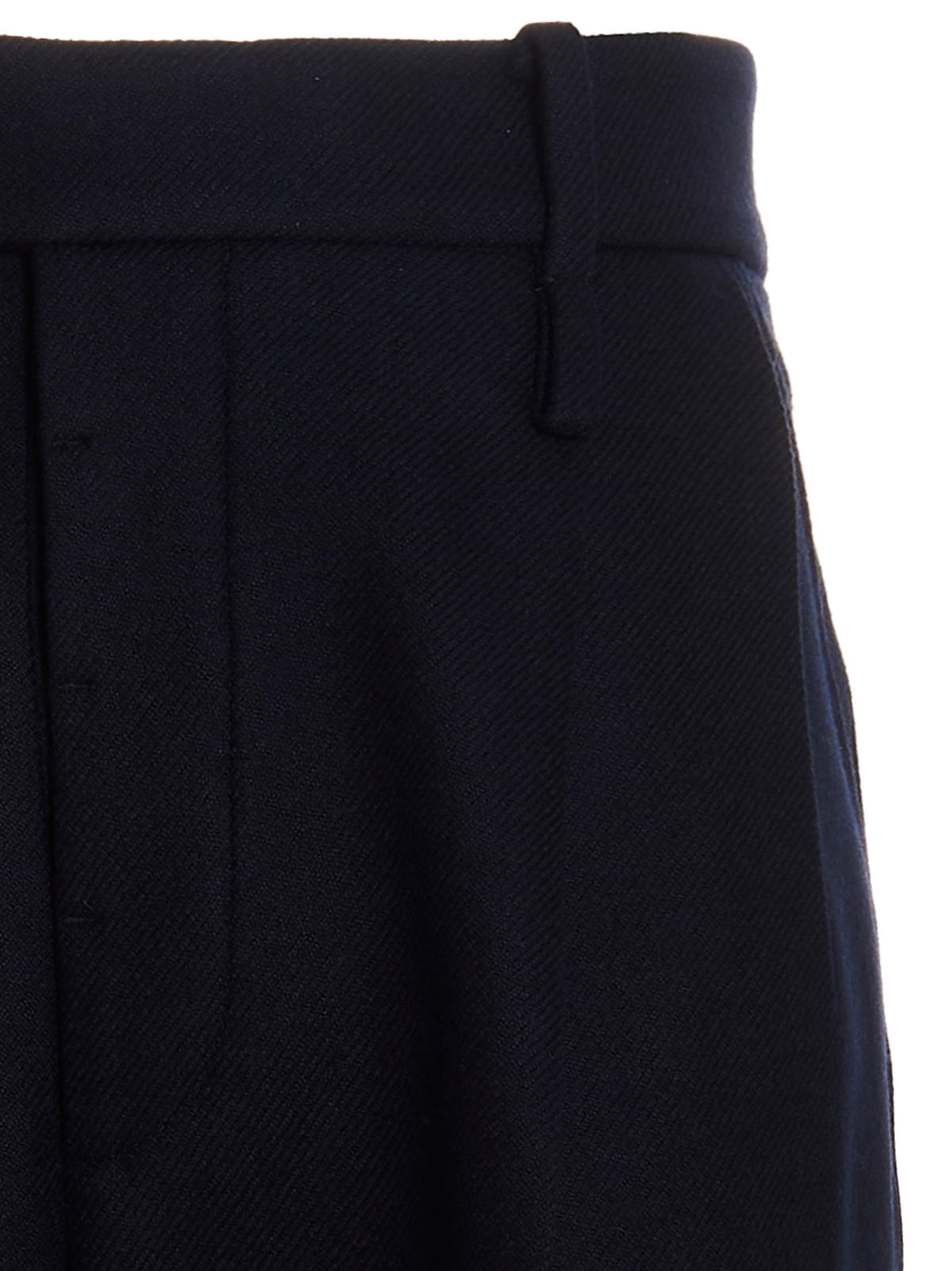 Gucci Blue Cashmere Casual Pants - Timeless Luxury for All
