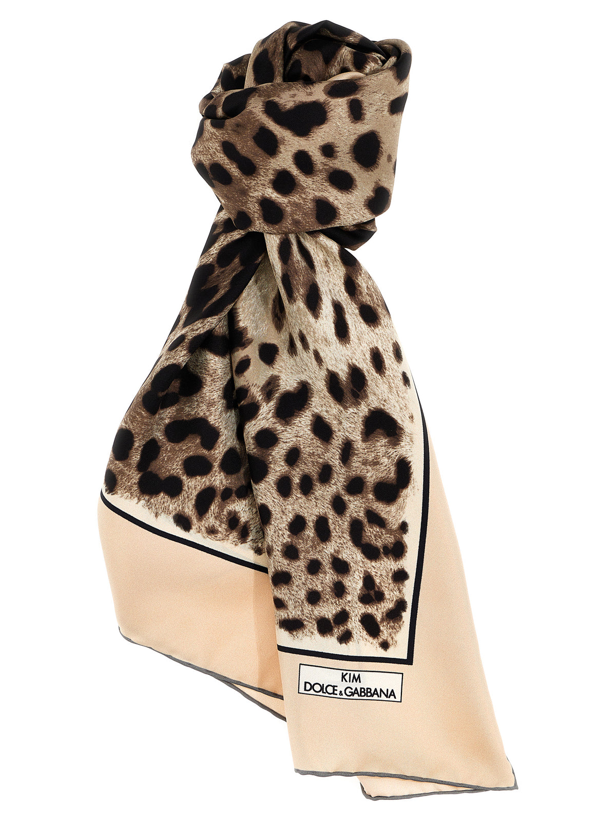 Dolce & Gabbana Multicolor Silk Scarf - Timeless Luxury Accessory