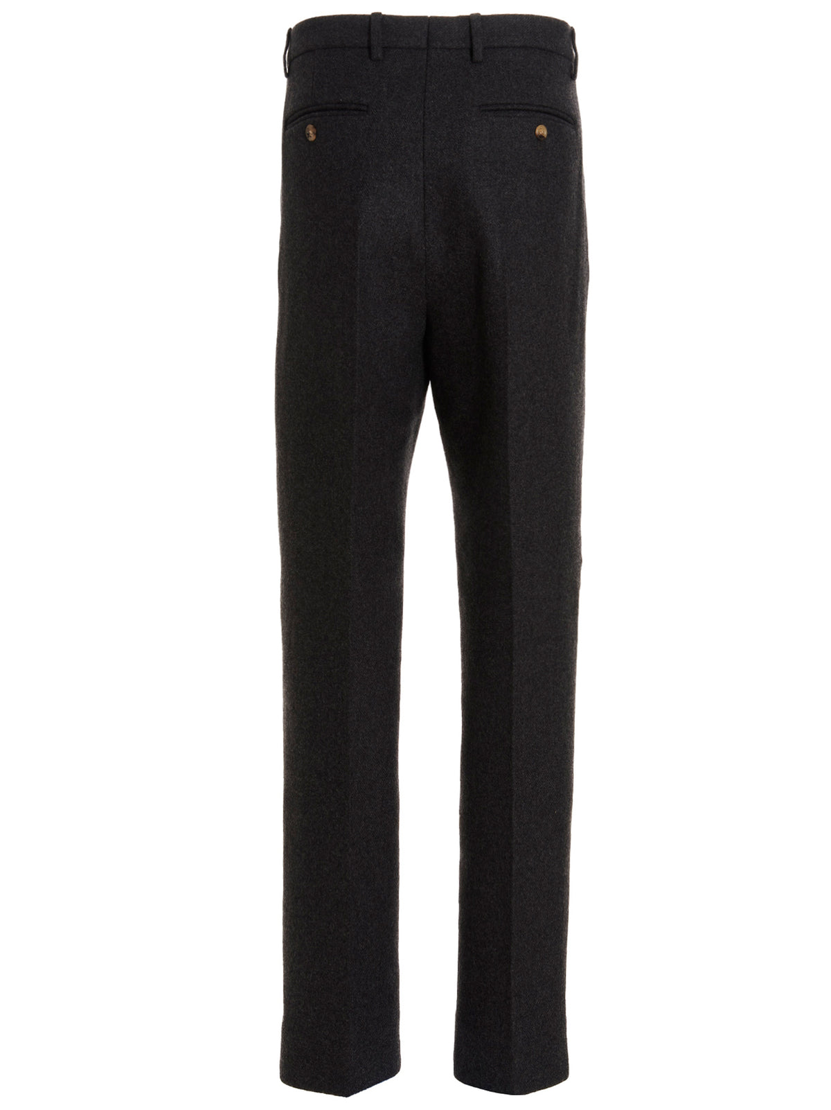Gucci Gray Wool Dress Pants - Timeless Luxury Tailored Elegance