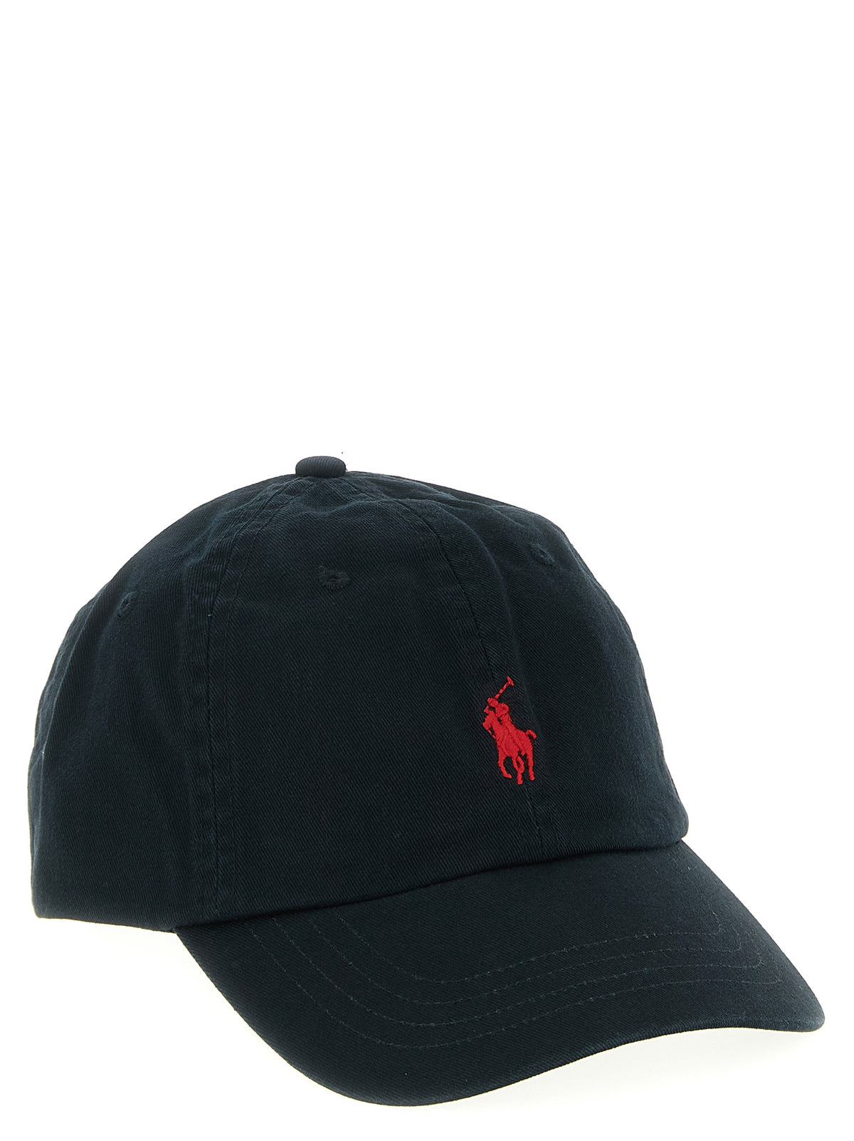 Polo Ralph Lauren Black Cotton Cap - Timeless Luxury Accessory