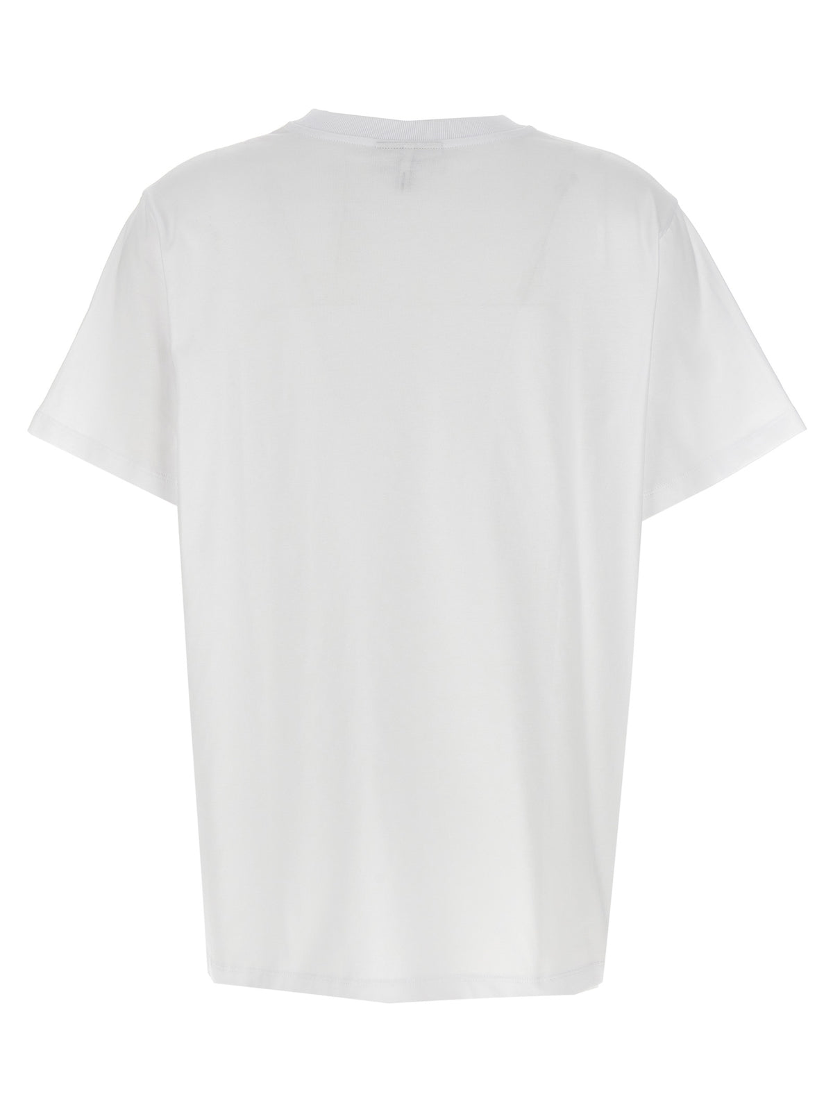 Ganni White Cotton T-Shirt - Embrace Sustainable Luxury Fashion