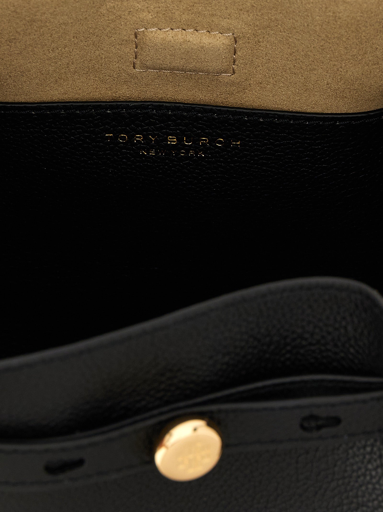 Tory Burch Black Cowhide Handbag