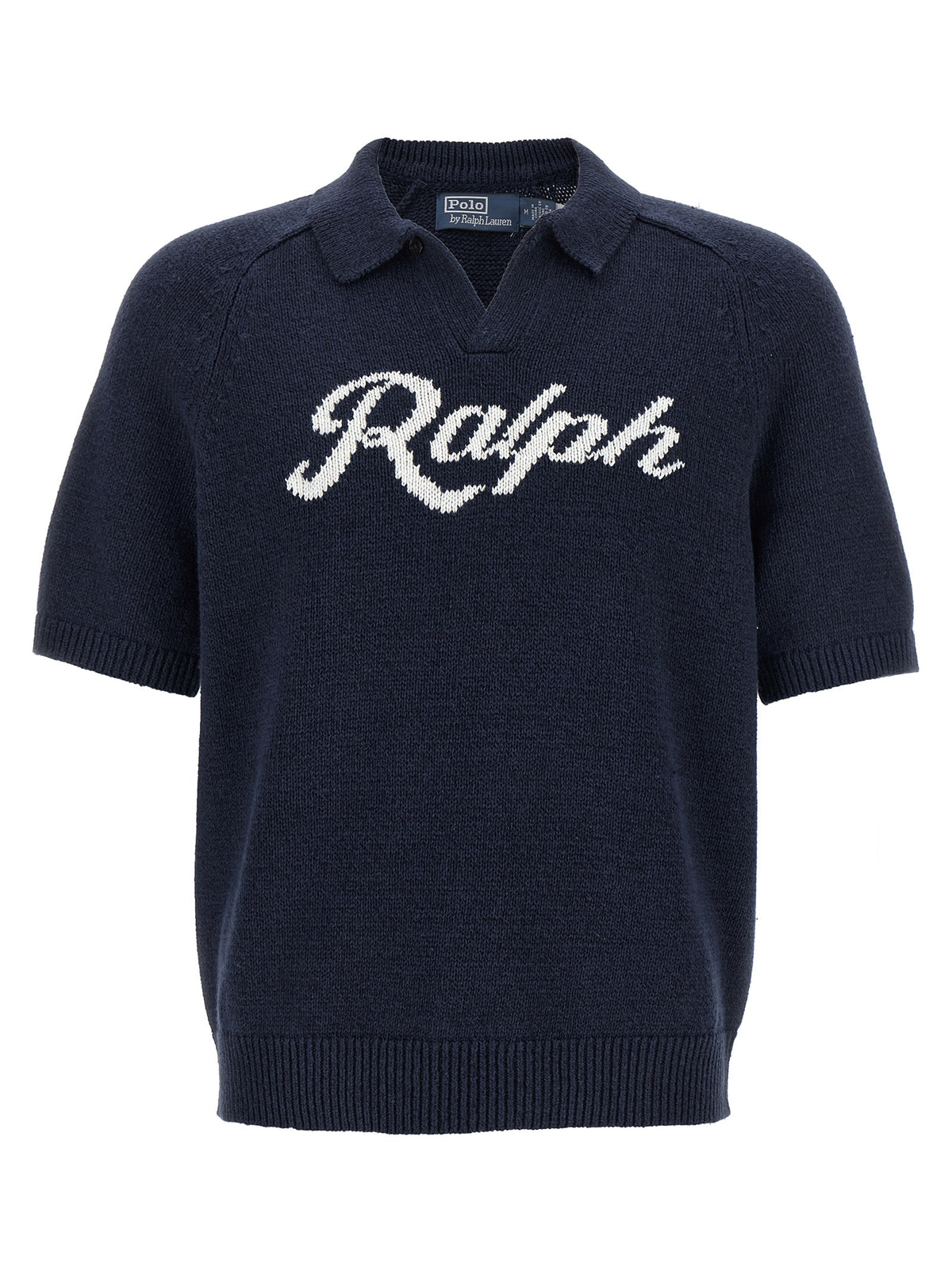 Polo Ralph Lauren Blue Linen Cardigan