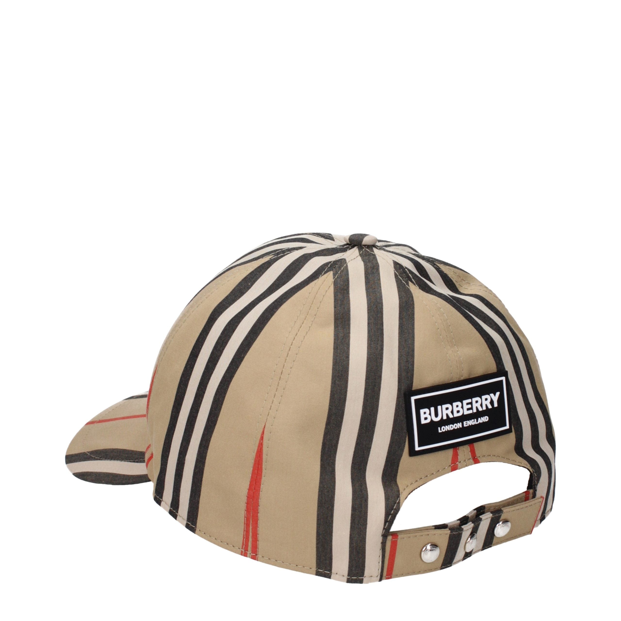 Experience the allure of the Burberry Beige Cotton Cap, a timeless luxury accessory crafted from premium cotton, embodying sophistication and elegance for every discerning wardrobe.
