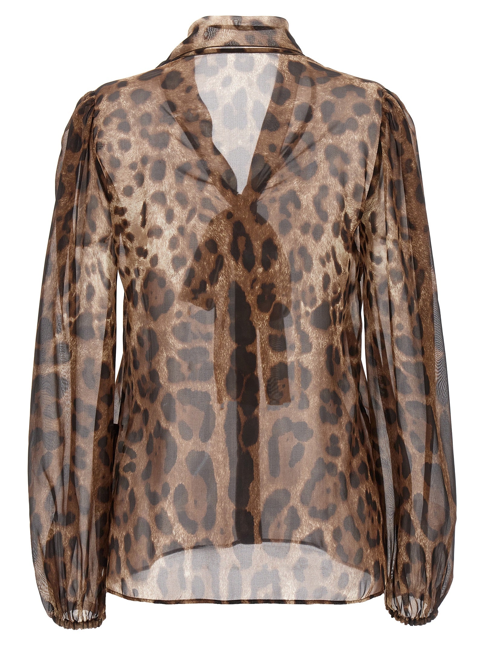 Dolce & Gabbana Multicolor Silk Blouse - Timeless Luxury Elegance