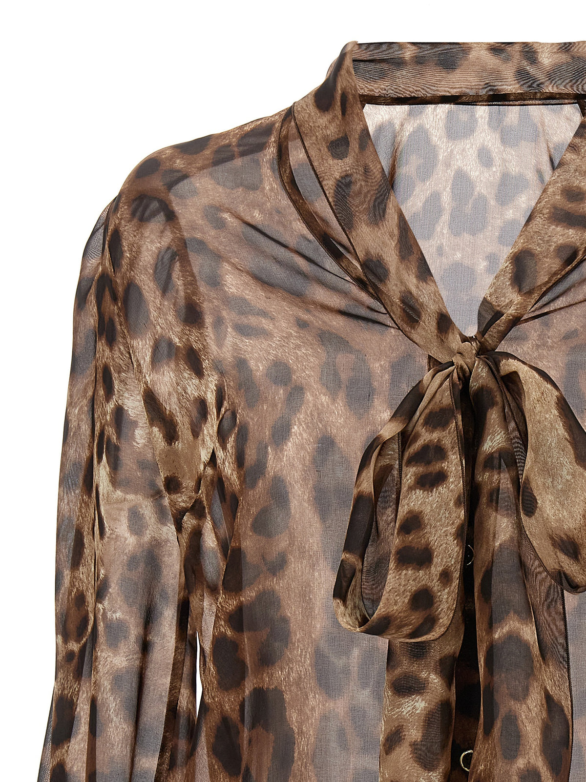Dolce & Gabbana Multicolor Silk Blouse - Timeless Elegance
