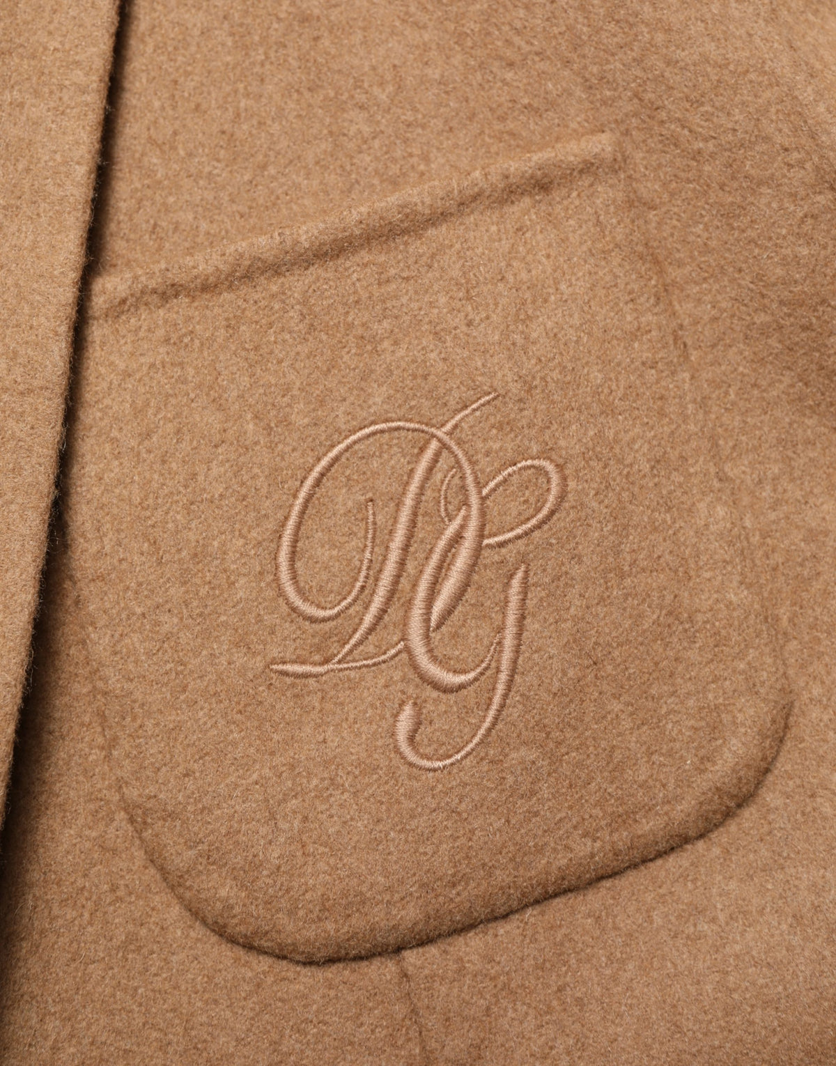 Dolce & Gabbana Brown Leather Blazer for Timeless Elegance